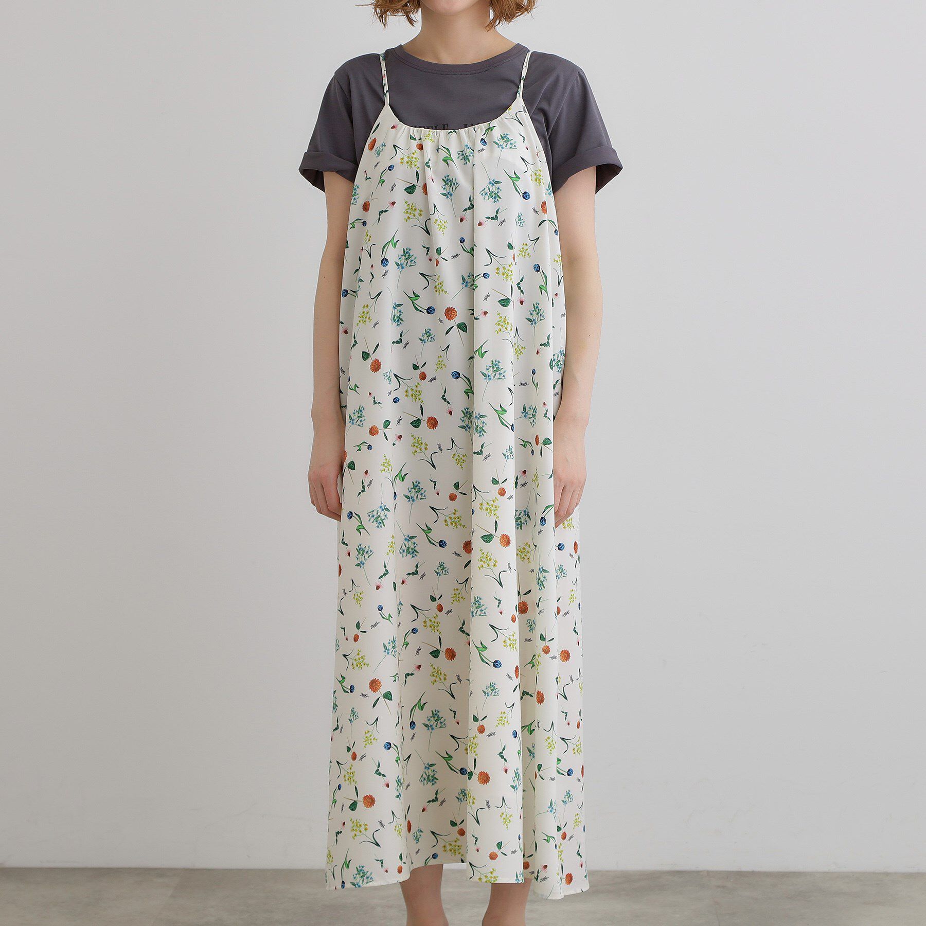 grove「【コラボITEM】DILIGENCE PARLOUR キャミワンピース」|ワンピース|