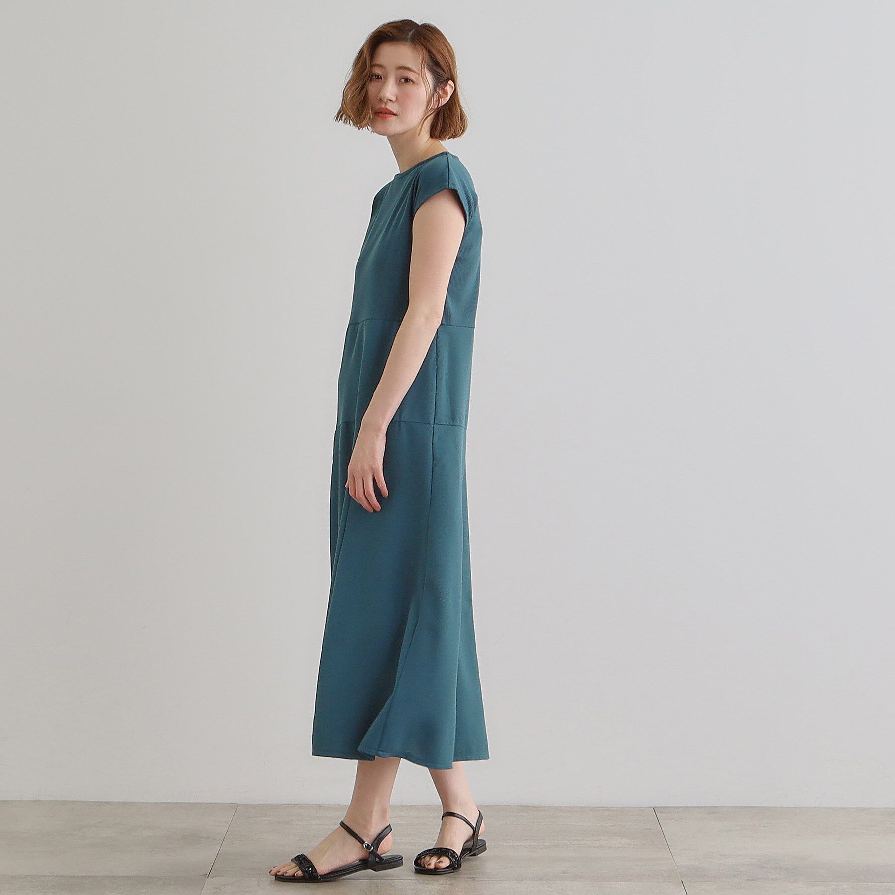 grove「美シルエットなドッキングフレア切替ワンピース」|ワンピース|