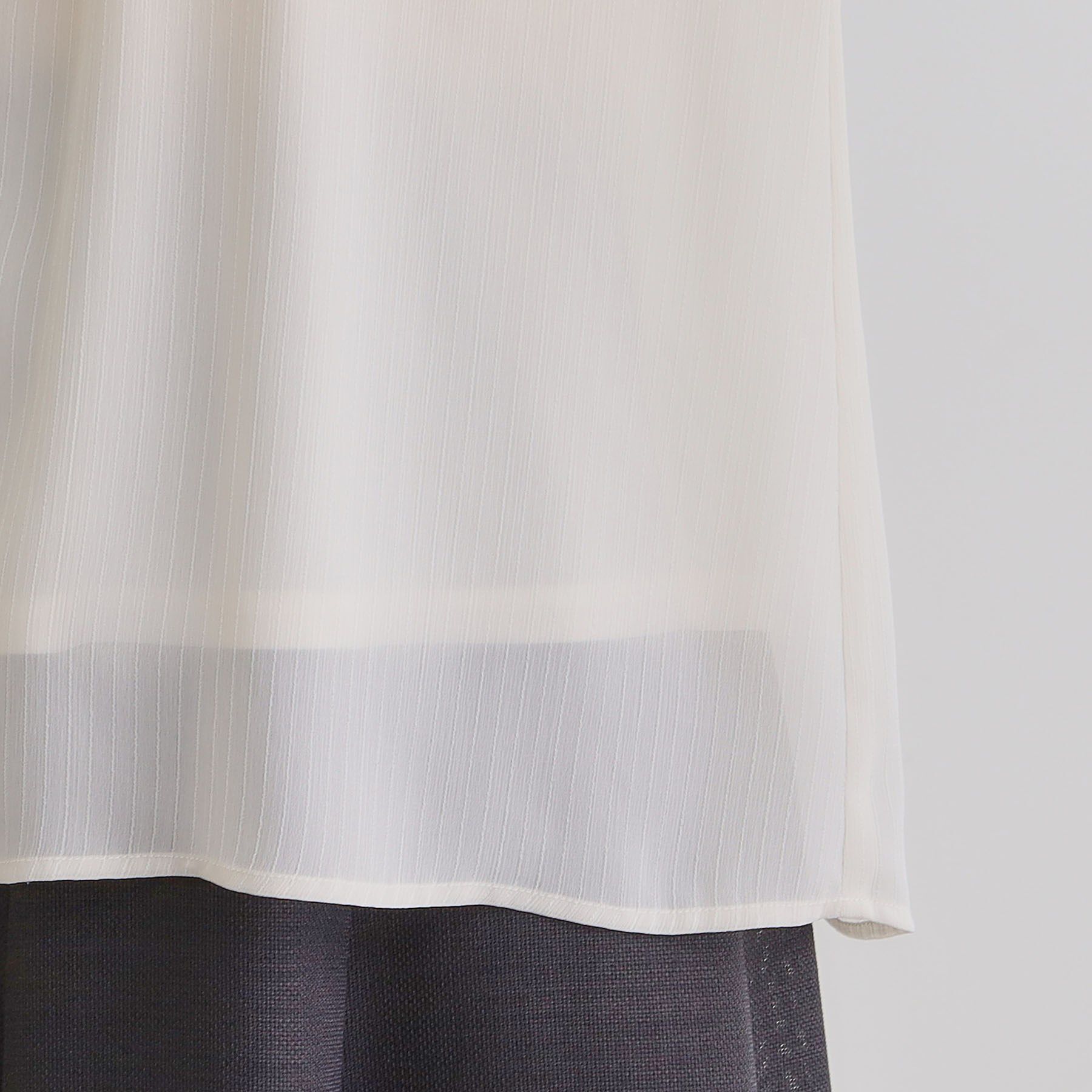 grove「フロントラッフルフリルブラウス」|シャツ・ブラウス|