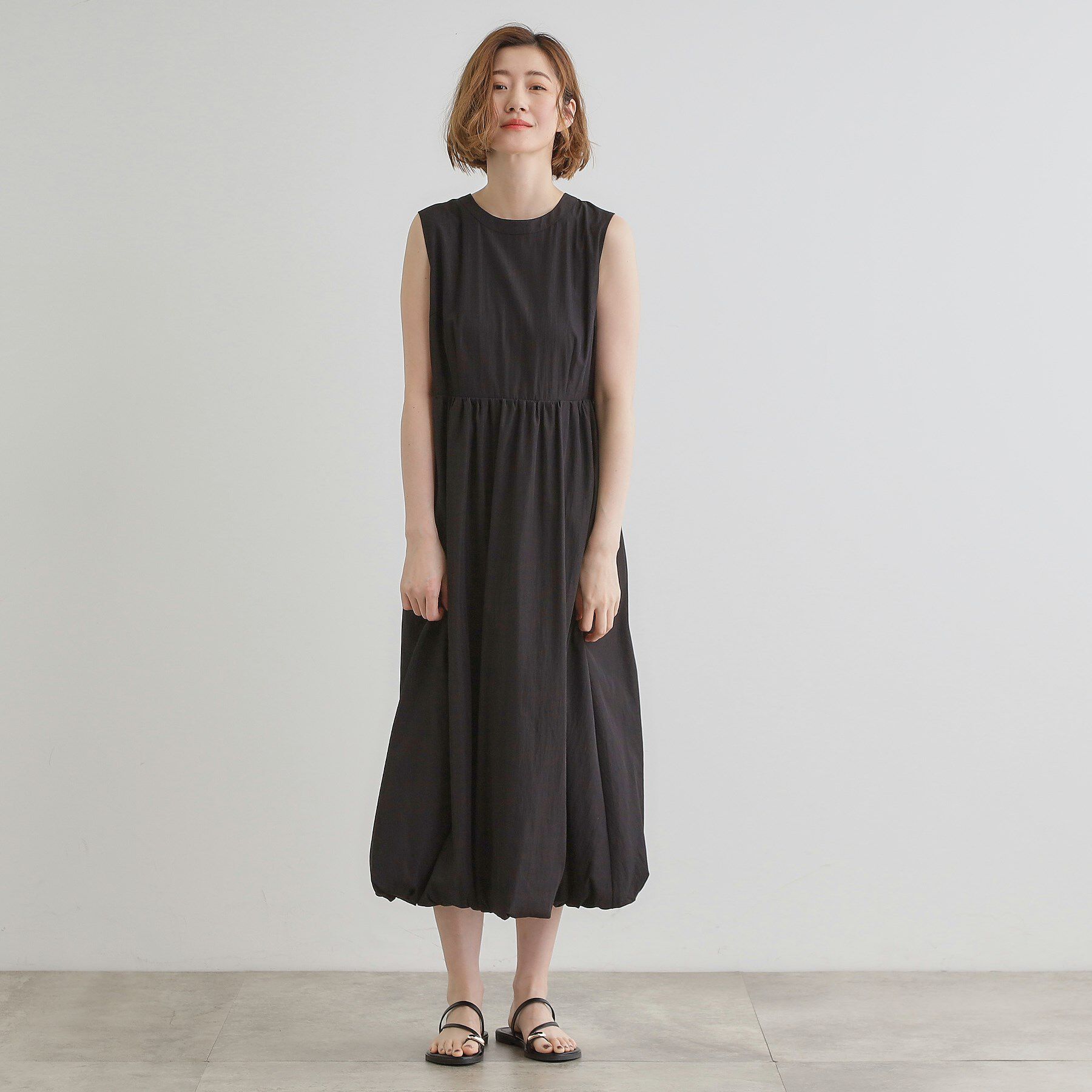 grove「【晴れの日も雨の日も】撥水バルーンワンピース」|ワンピース|