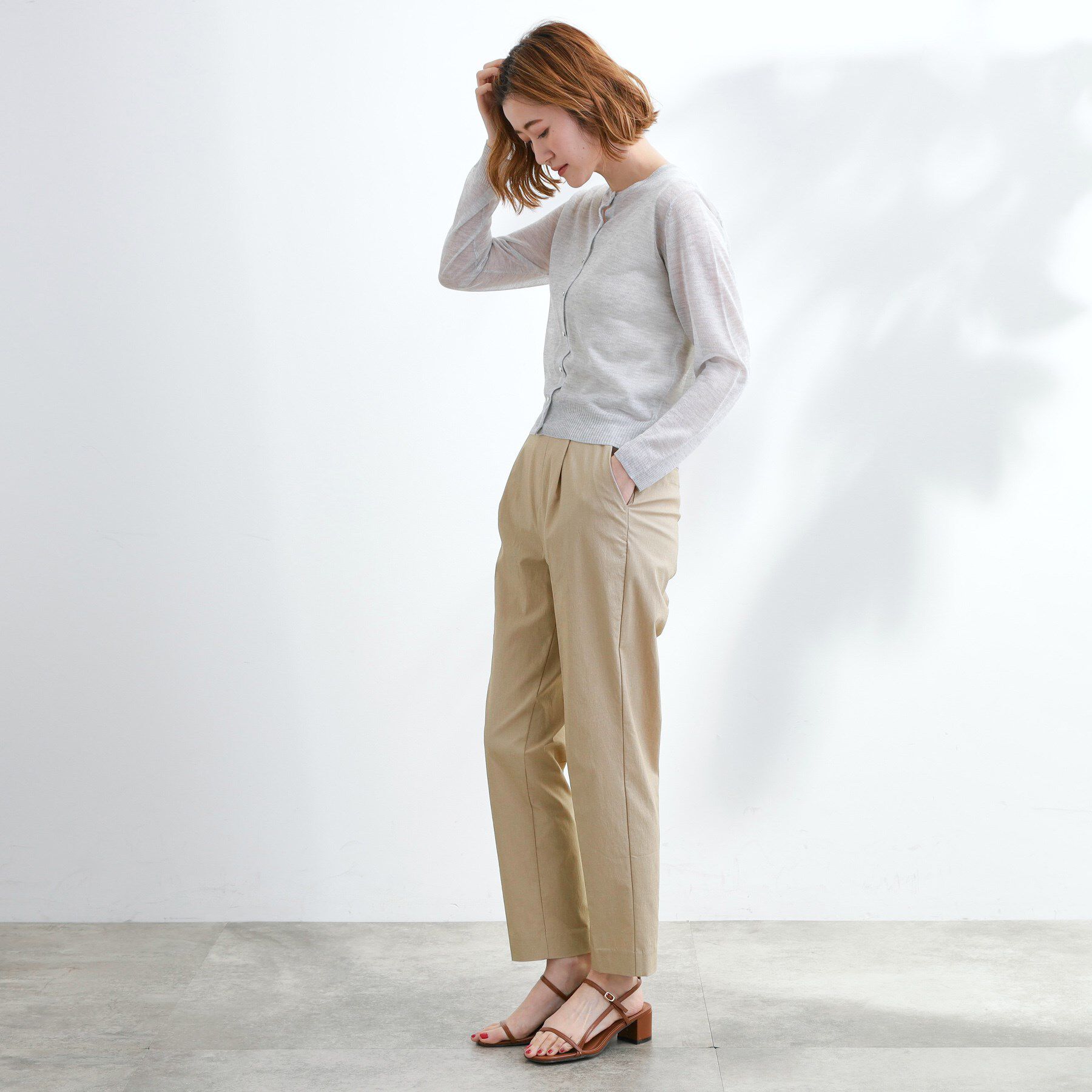 grove「キレイも動きやすさも　美脚見えハイパーストレッチパンツ」|その他|