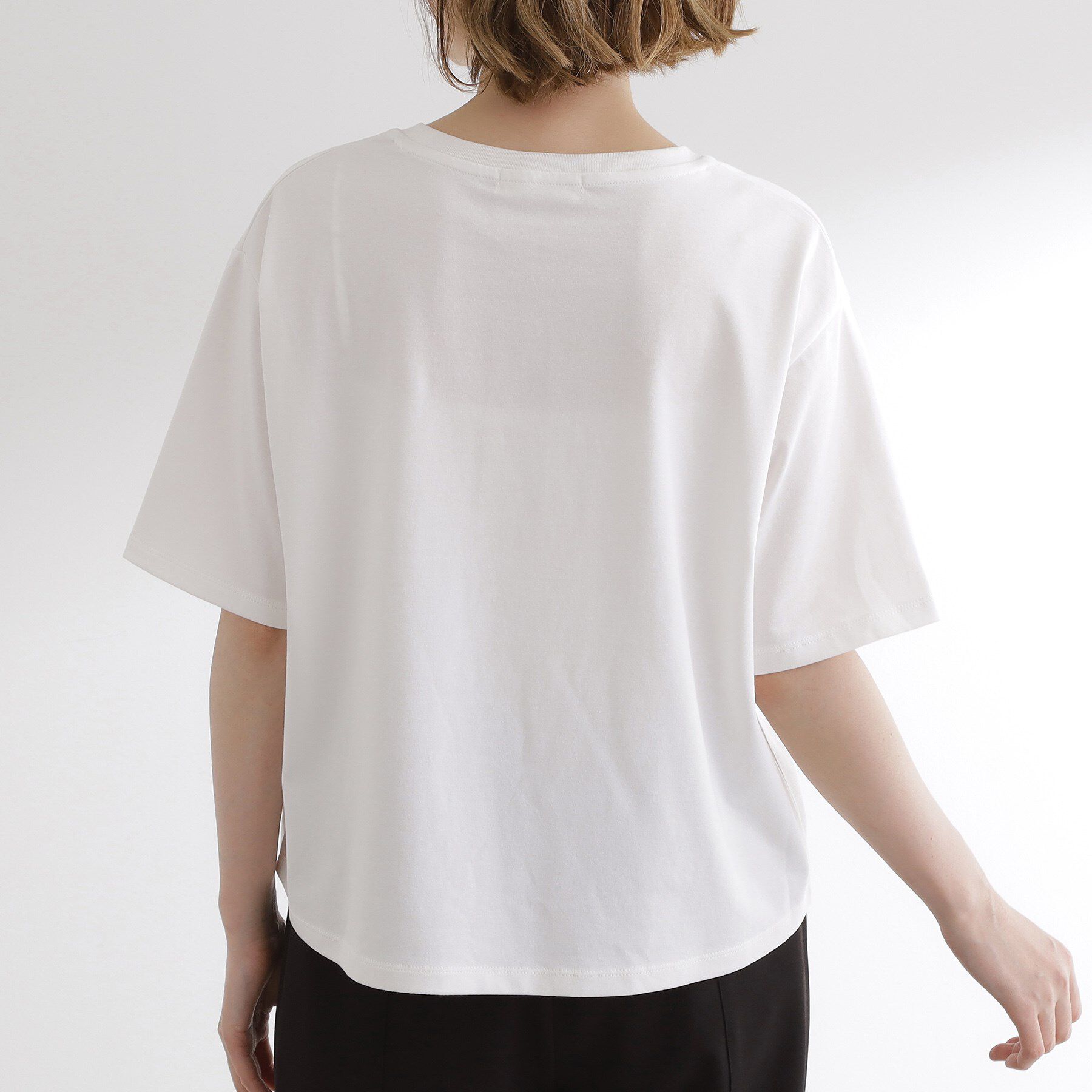 grove「夏に映える　大人のクロップドTシャツ」|Tシャツ・カットソー|