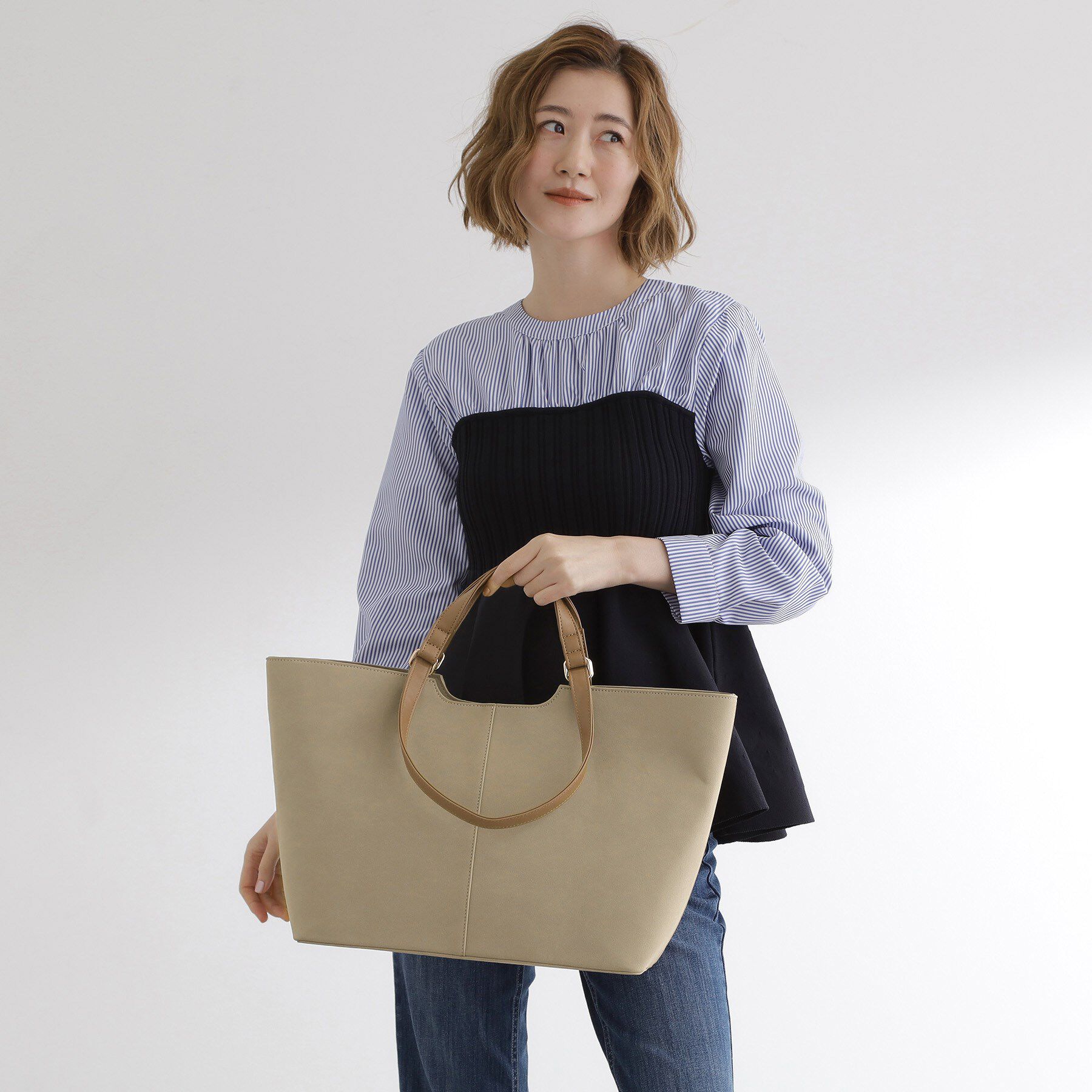 grove「【A4】ダブルハンドルトート」|トートバッグ|