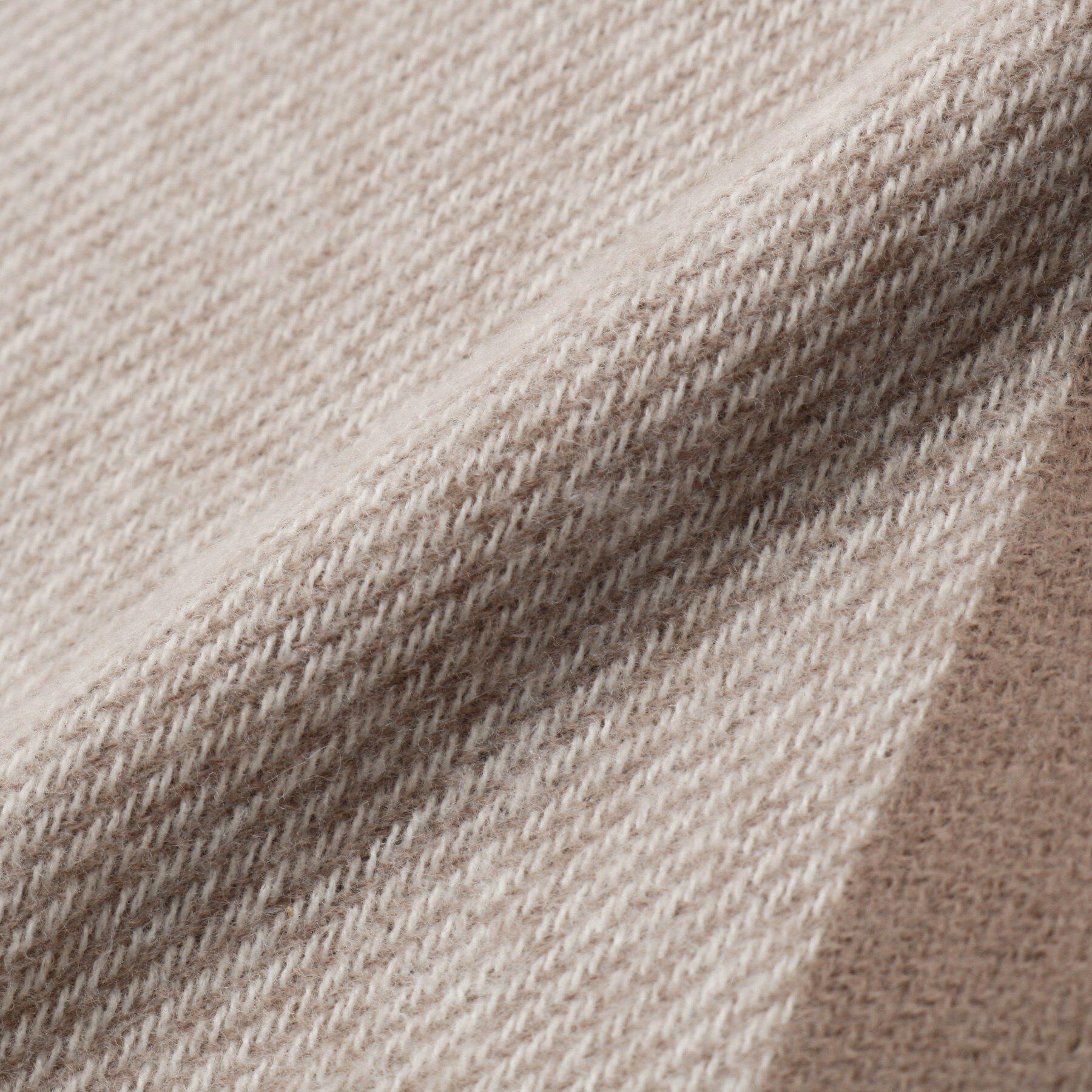 grove「【新色追加！】ポリエステル大判チェックストール」|ストール|