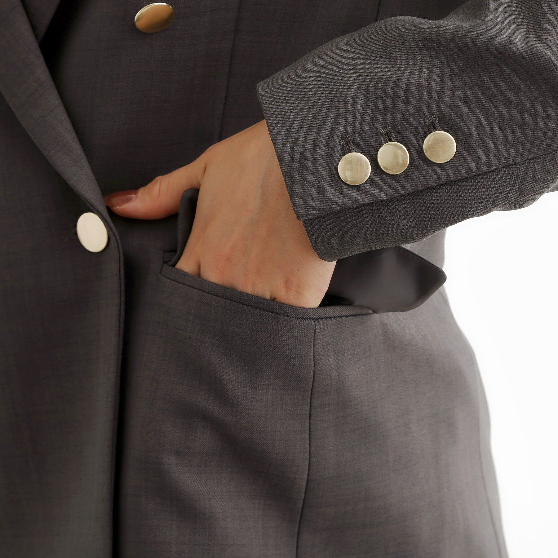 grove「【カセット服】ダブルブレストテーラードジャケット」|テーラードジャケット|