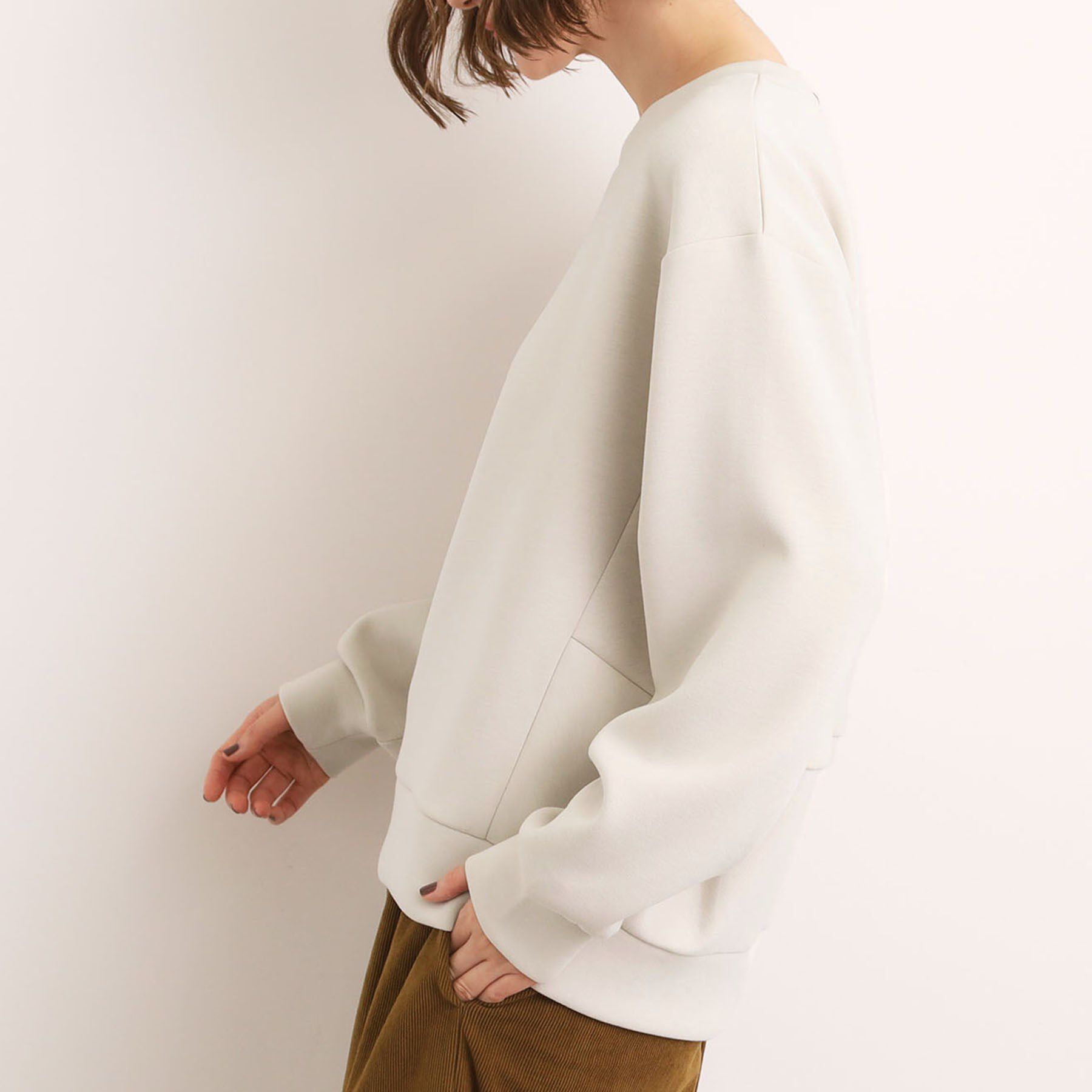 grove「ダンボールコクーンシルエットプルオーバー」|パーカー|