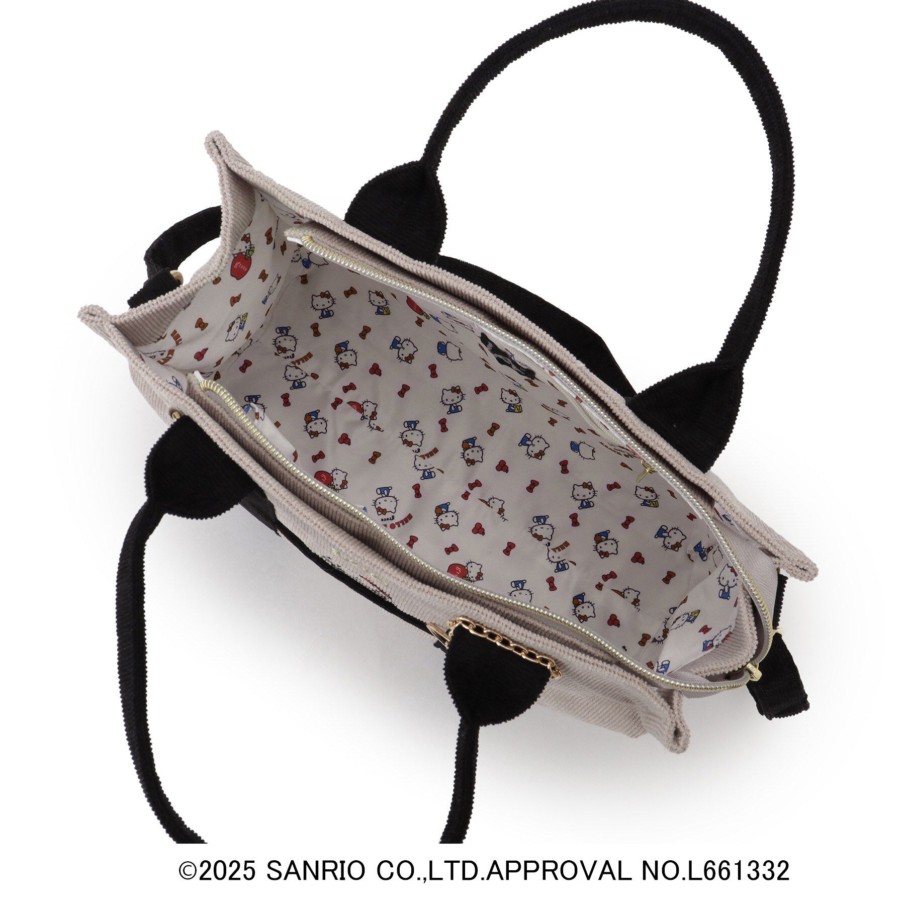 grove「【ハローキティ】Lee別注ポケット刺繍スクエアトート」|トートバッグ|