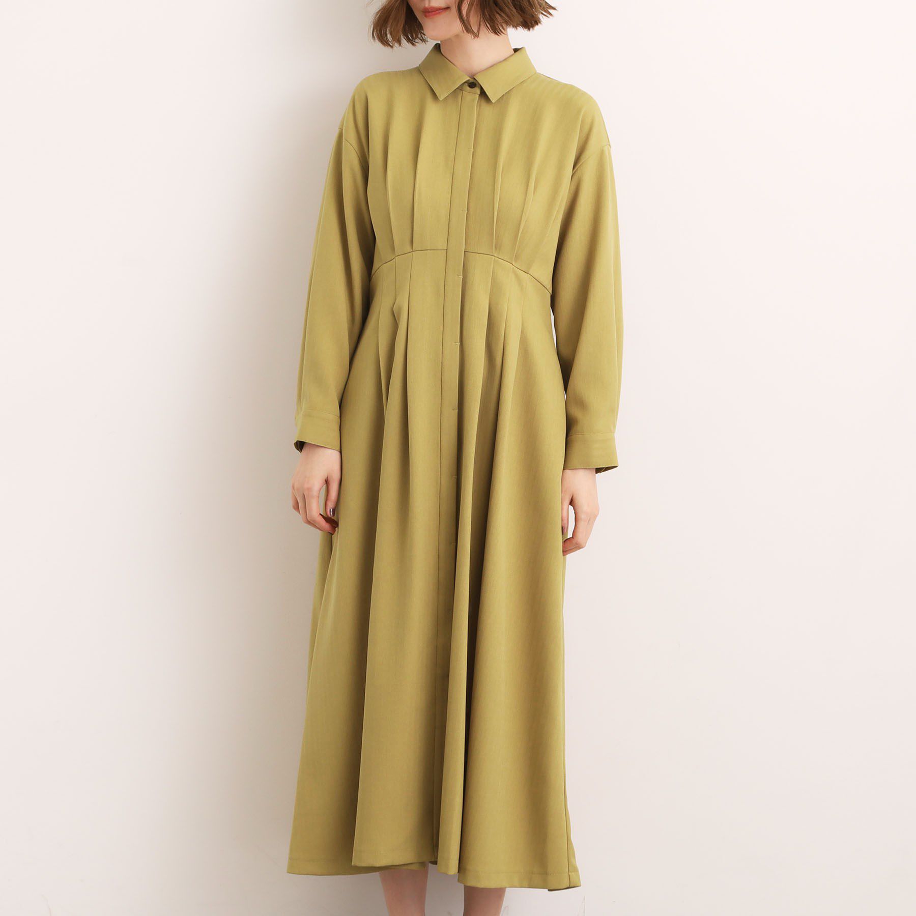 grove「品よくまとう、大人のシャツワンピース」|ワンピース|