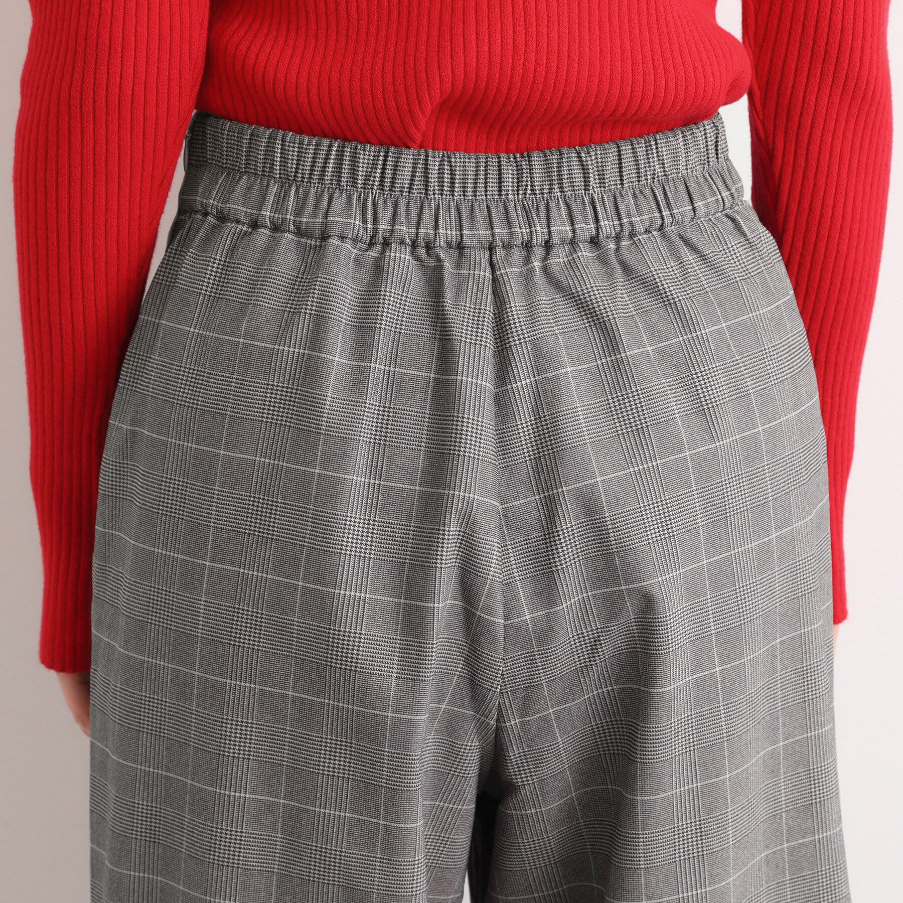 grove「【選べる着丈/多機能】裏起毛ハイパーストレッチワイドパンツ」|その他|