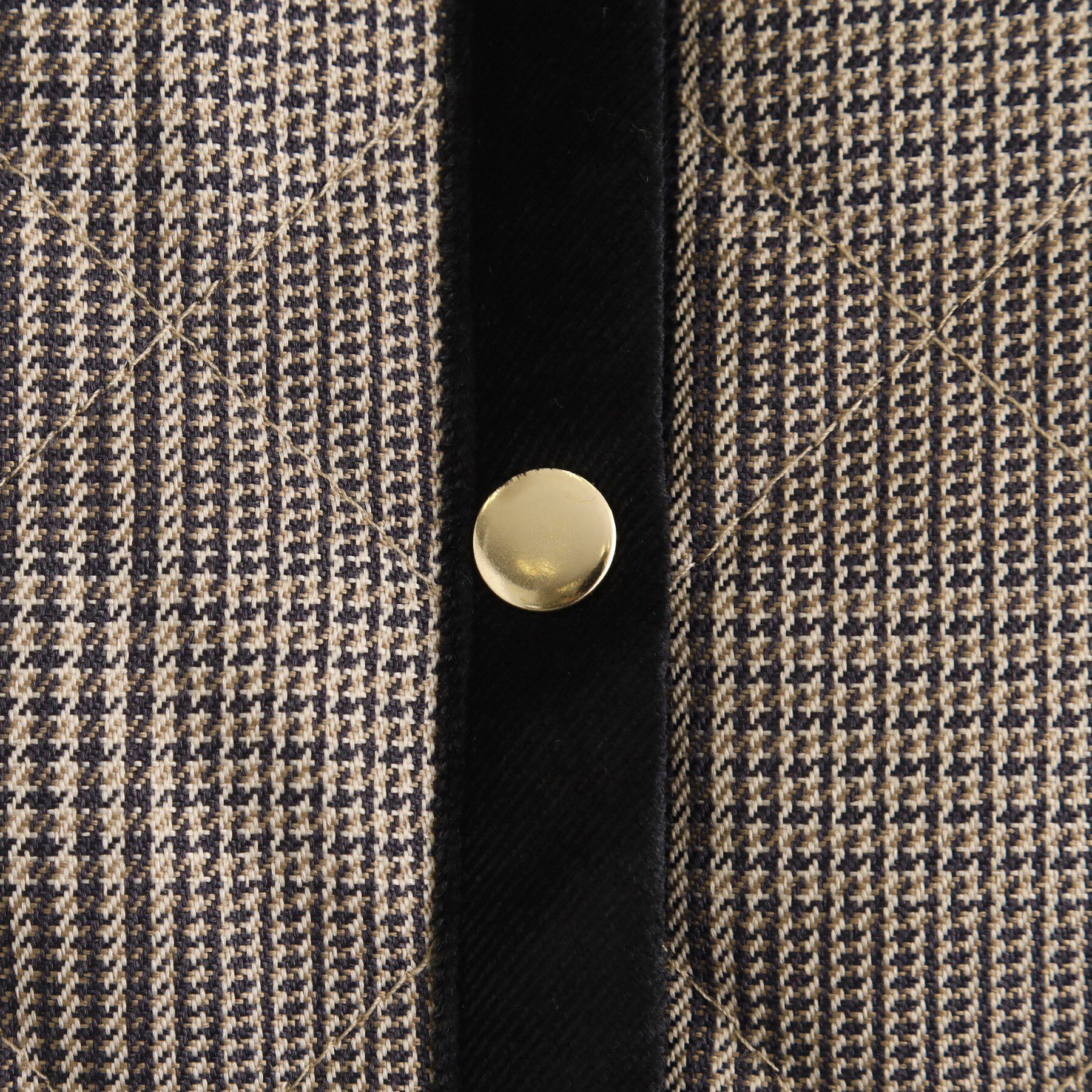 grove「【2WAY・リバーシブル】一枚でチェック柄も無地も！キルトジャケット」|ブルゾン・スタジャン|