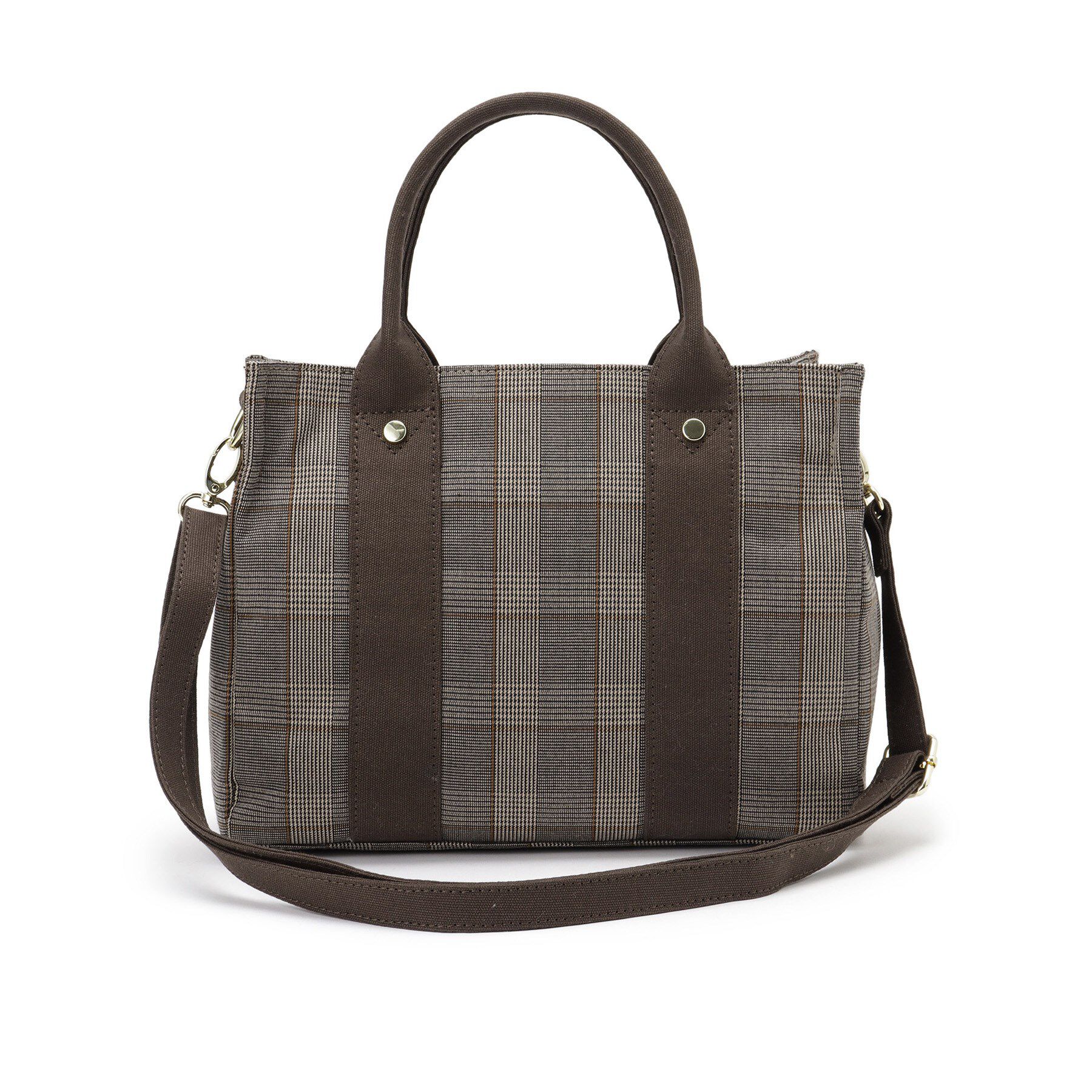 grove「【Lee別注】スクエア2WAYチェックトート」|トートバッグ|