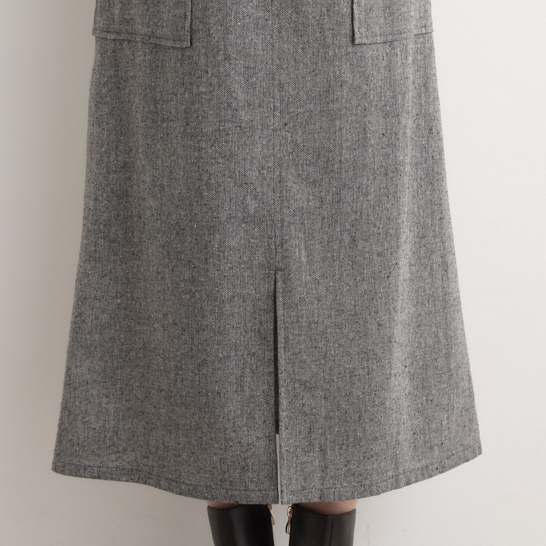 grove「クラシカルツイード Aラインスカート」|スカート|