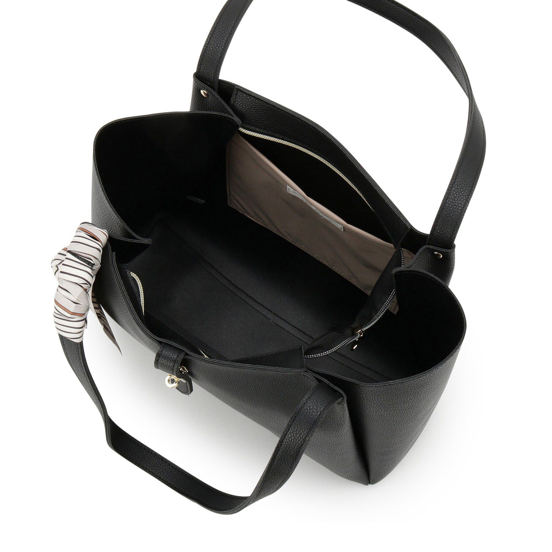 grove「【人間工学/A4】タックベルトヒネリスカーフトート」|トートバッグ|