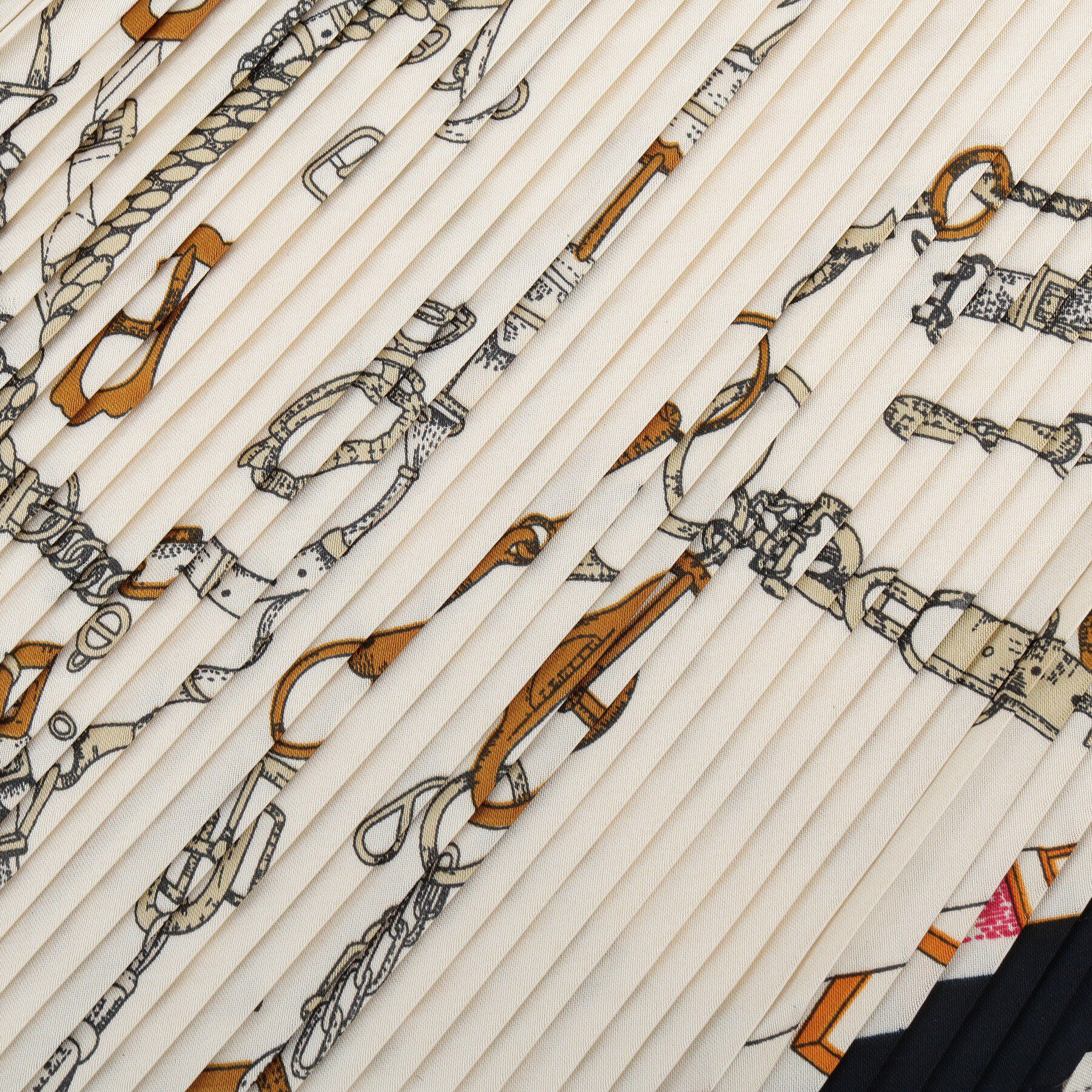 grove「柄アソートプリーツスカーフ」|バンダナ・スカーフ|