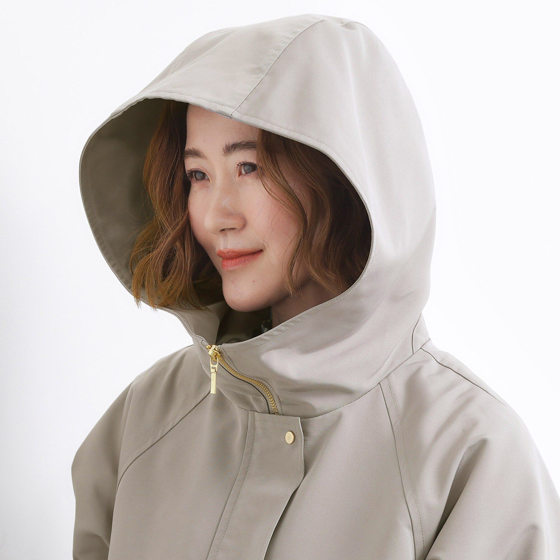 grove「【貴島明日香さん着用】【撥水】きれいめに着こなせるマウンテンパーカ」|ブルゾン・スタジャン|