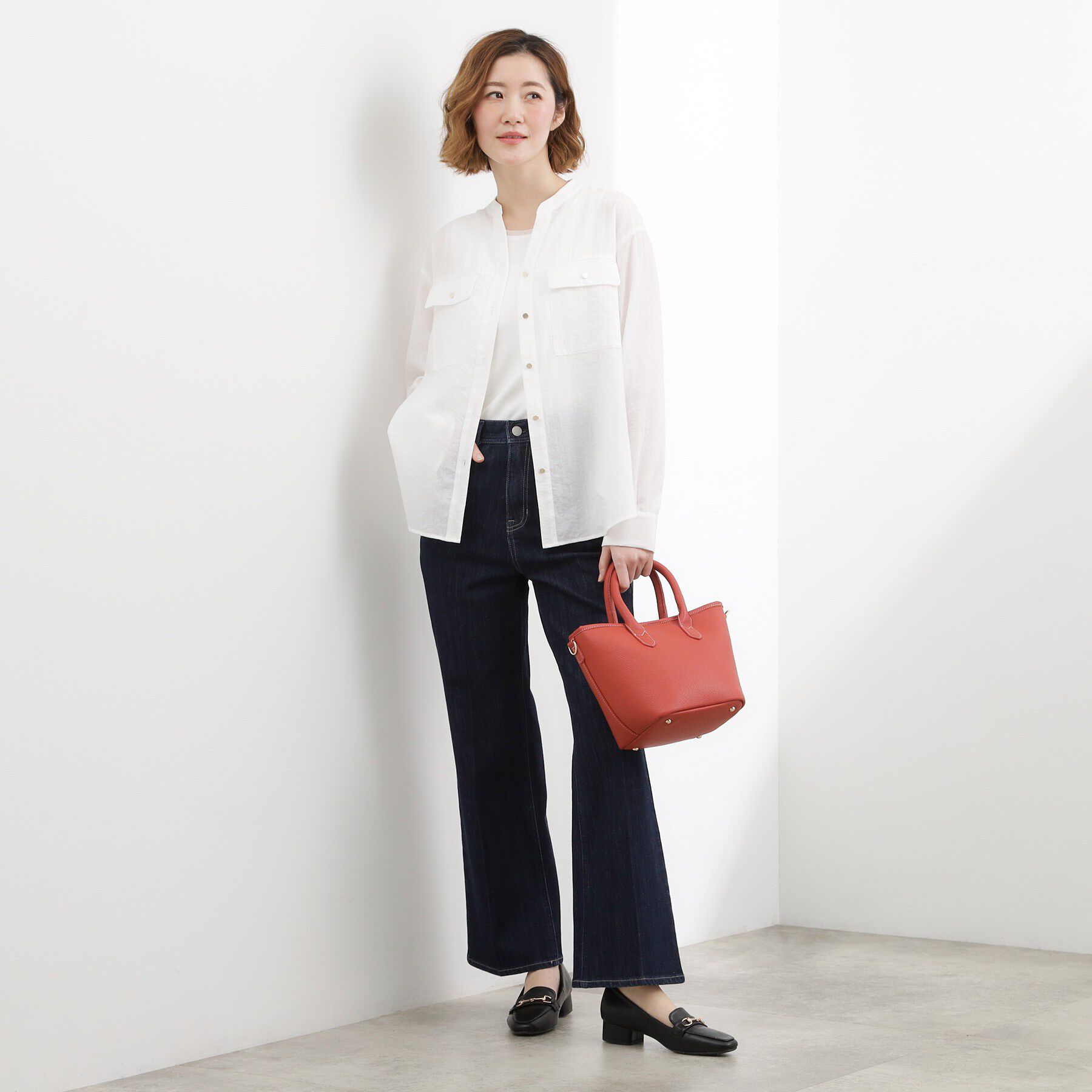 grove「パイピング2WAYトート」|トートバッグ|