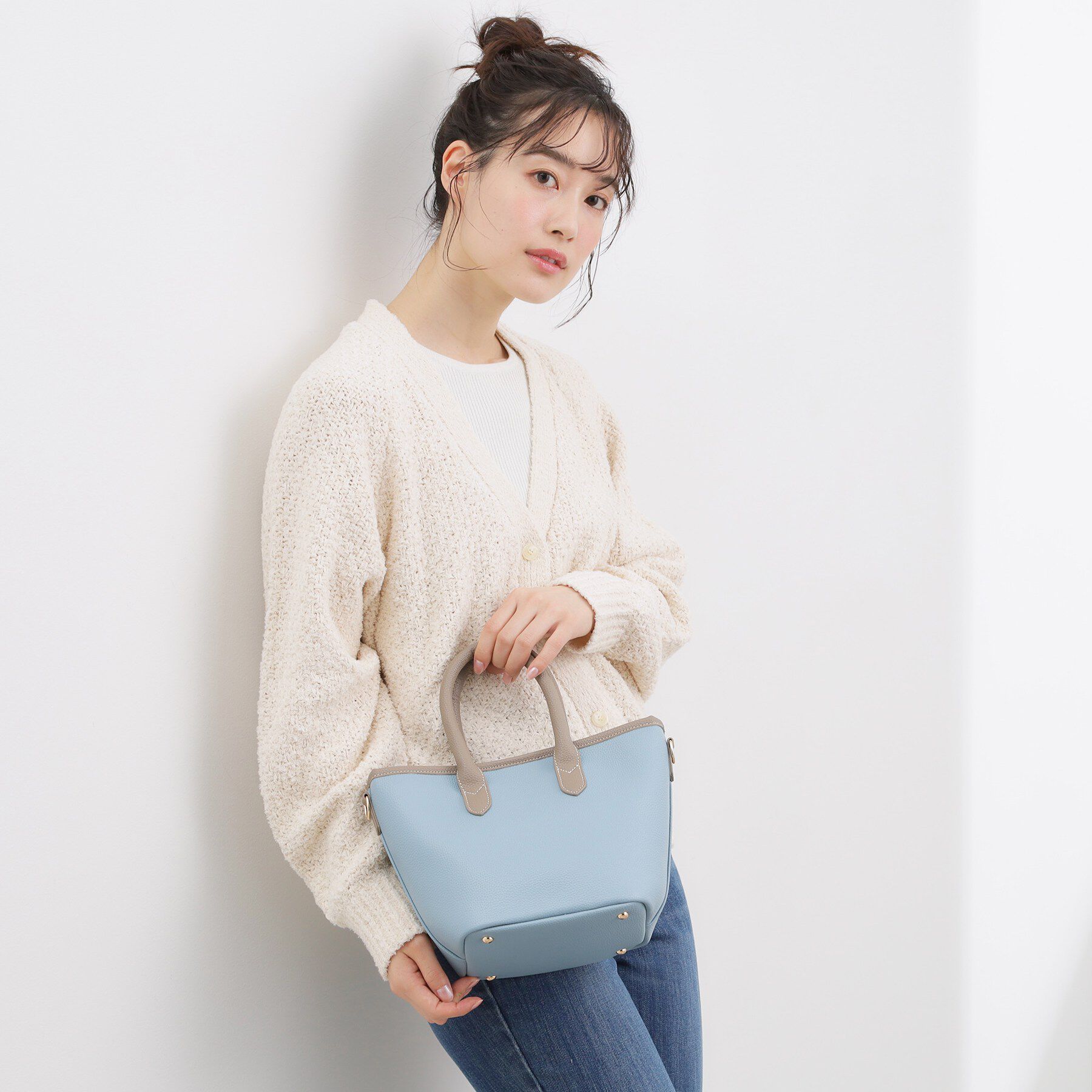 grove「パイピング2WAYトート」|トートバッグ|