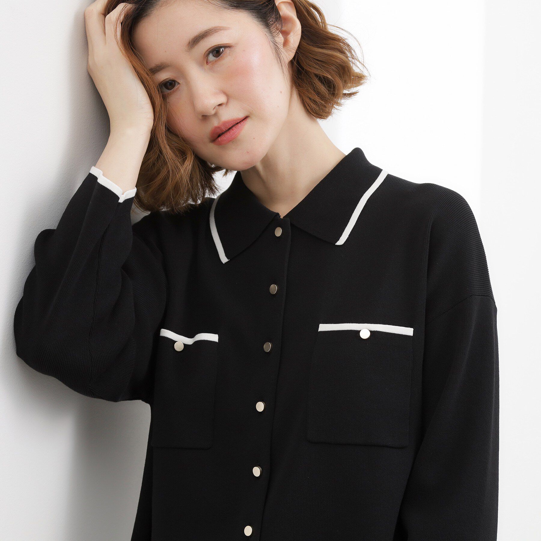 grove「一枚でも羽織でも！大人のTOPS風カーディガン」|カーディガン|