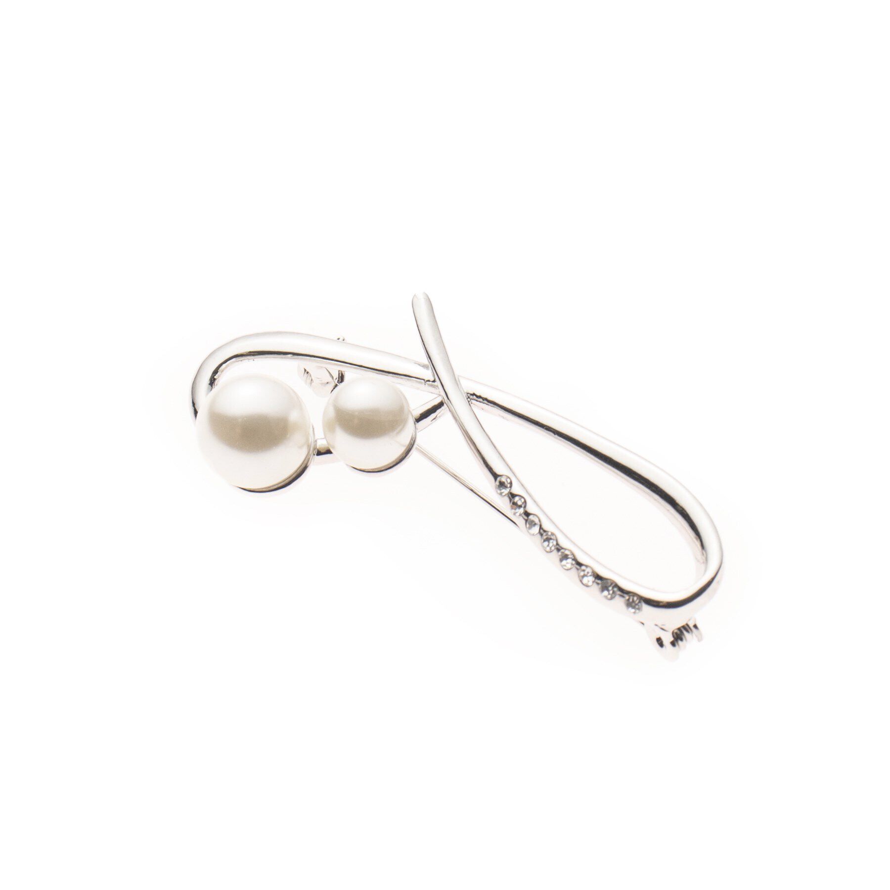 INDIVI「【セレモニー／ギフト】シンプルブローチ」|ブローチ・コサージュ|