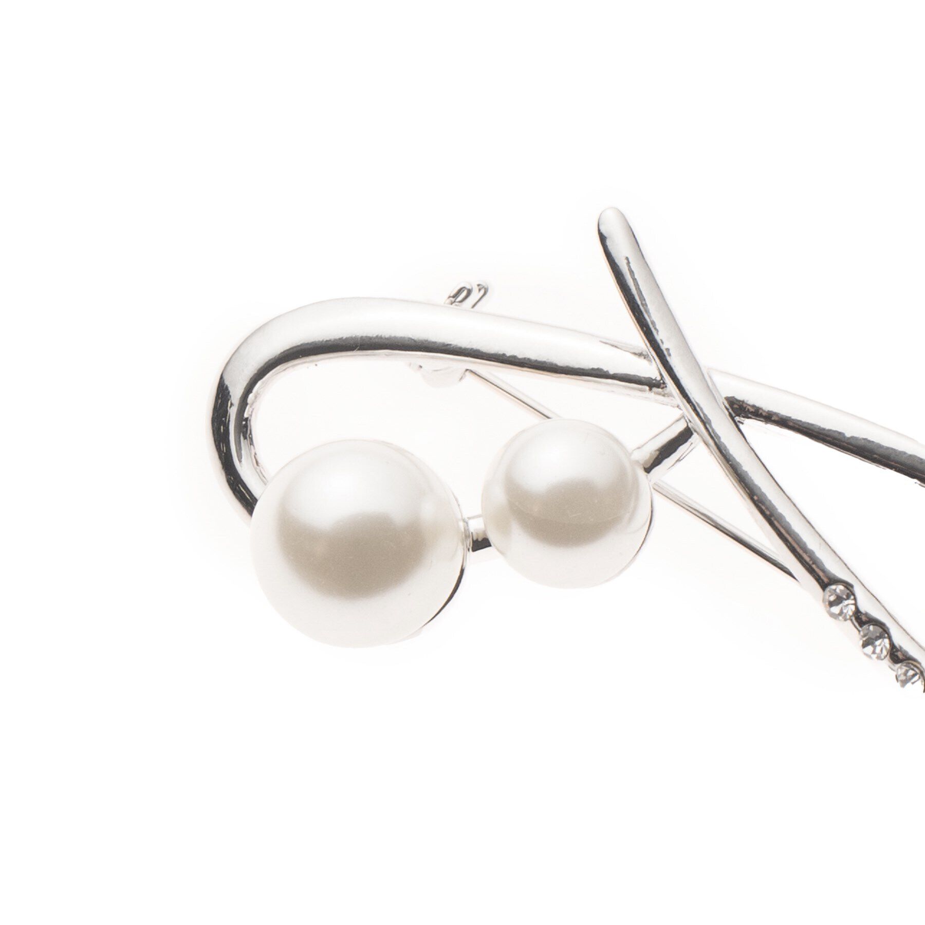 INDIVI「【セレモニー／ギフト】シンプルブローチ」|ブローチ・コサージュ|