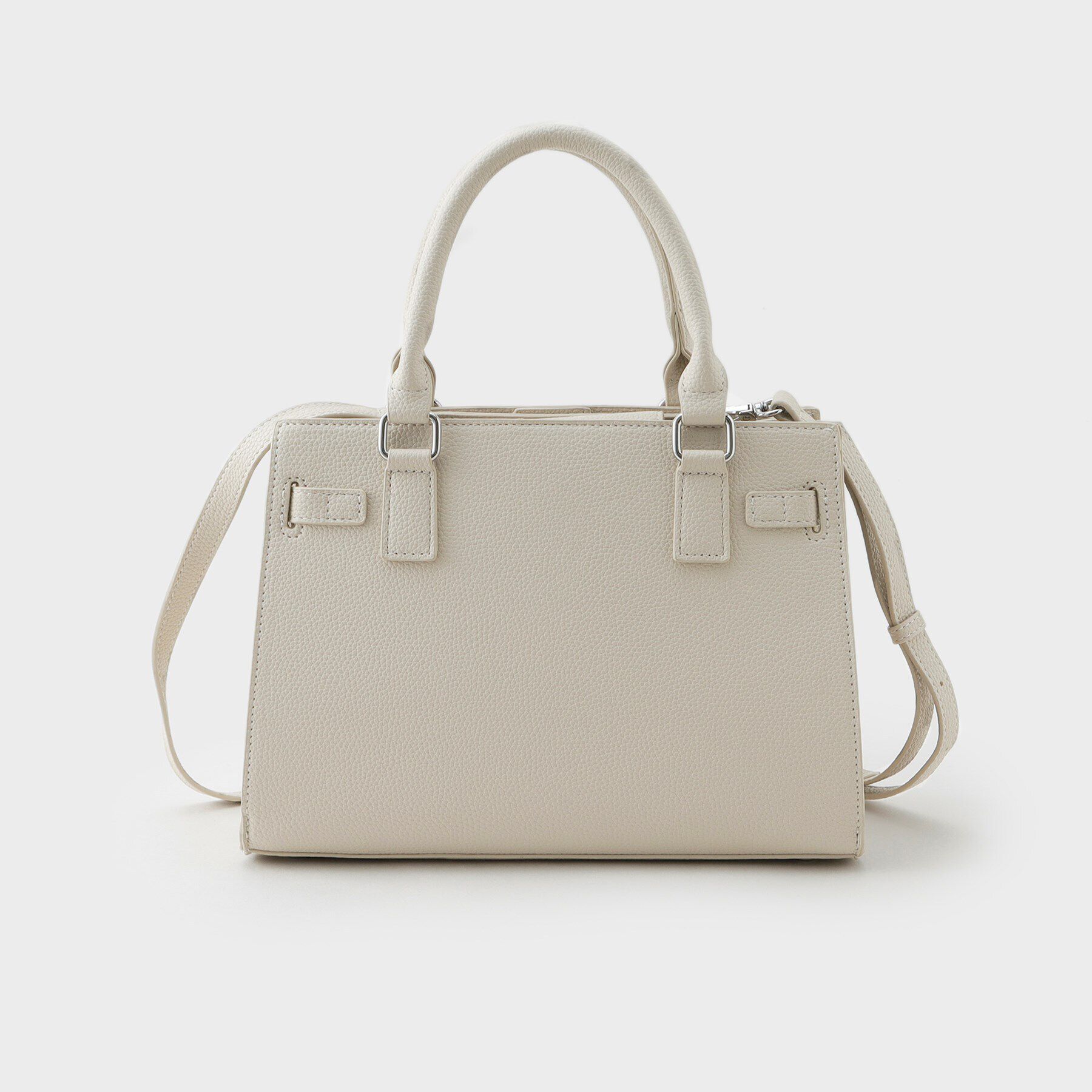 INDIVI「【合皮／フォーマル】ショルダー付きスクエアバッグ」|ショルダー・メッセンジャー|