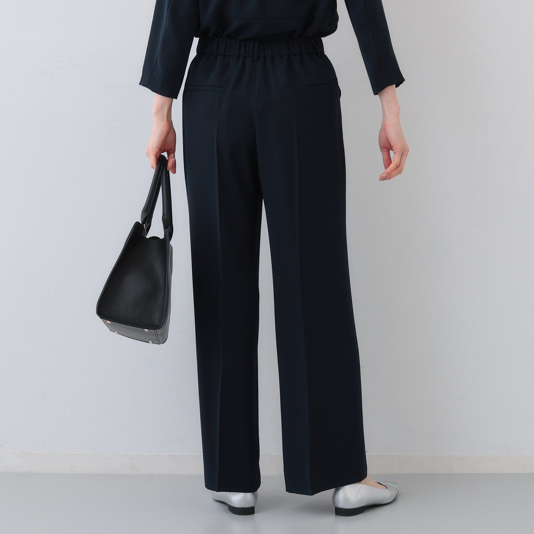 INDIVI「【着る日傘/遮熱/UVケア】ワイドパンツ」|スーツ|
