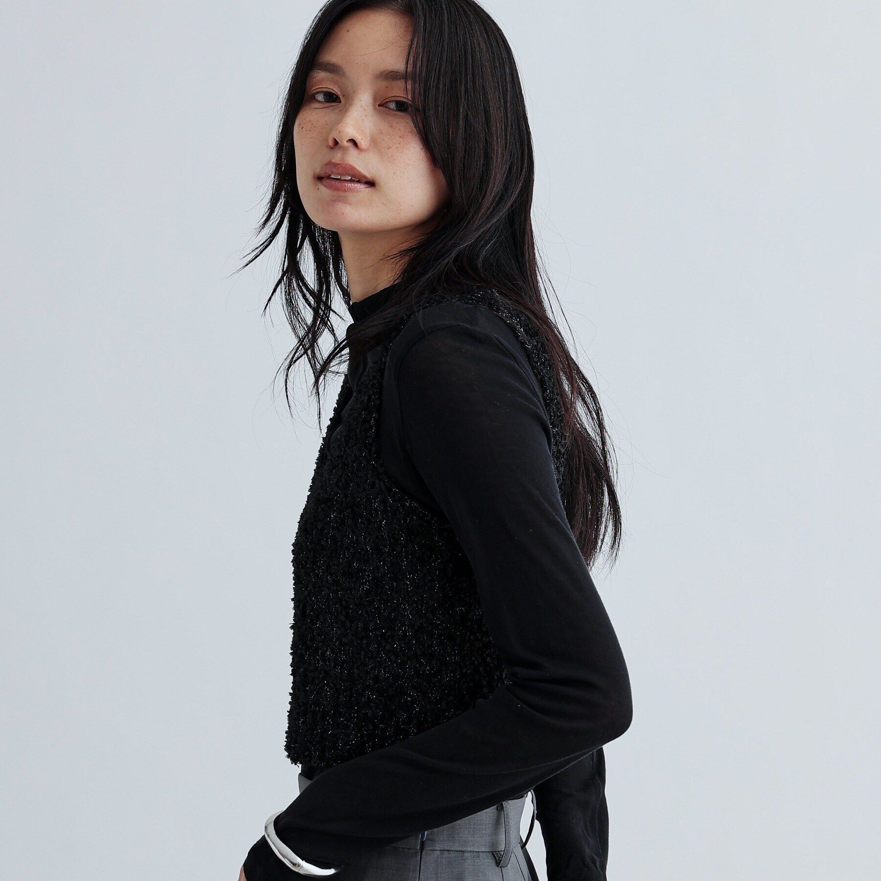 GALLEST「フェザーヤーンベスト」|ベスト・ジレ|