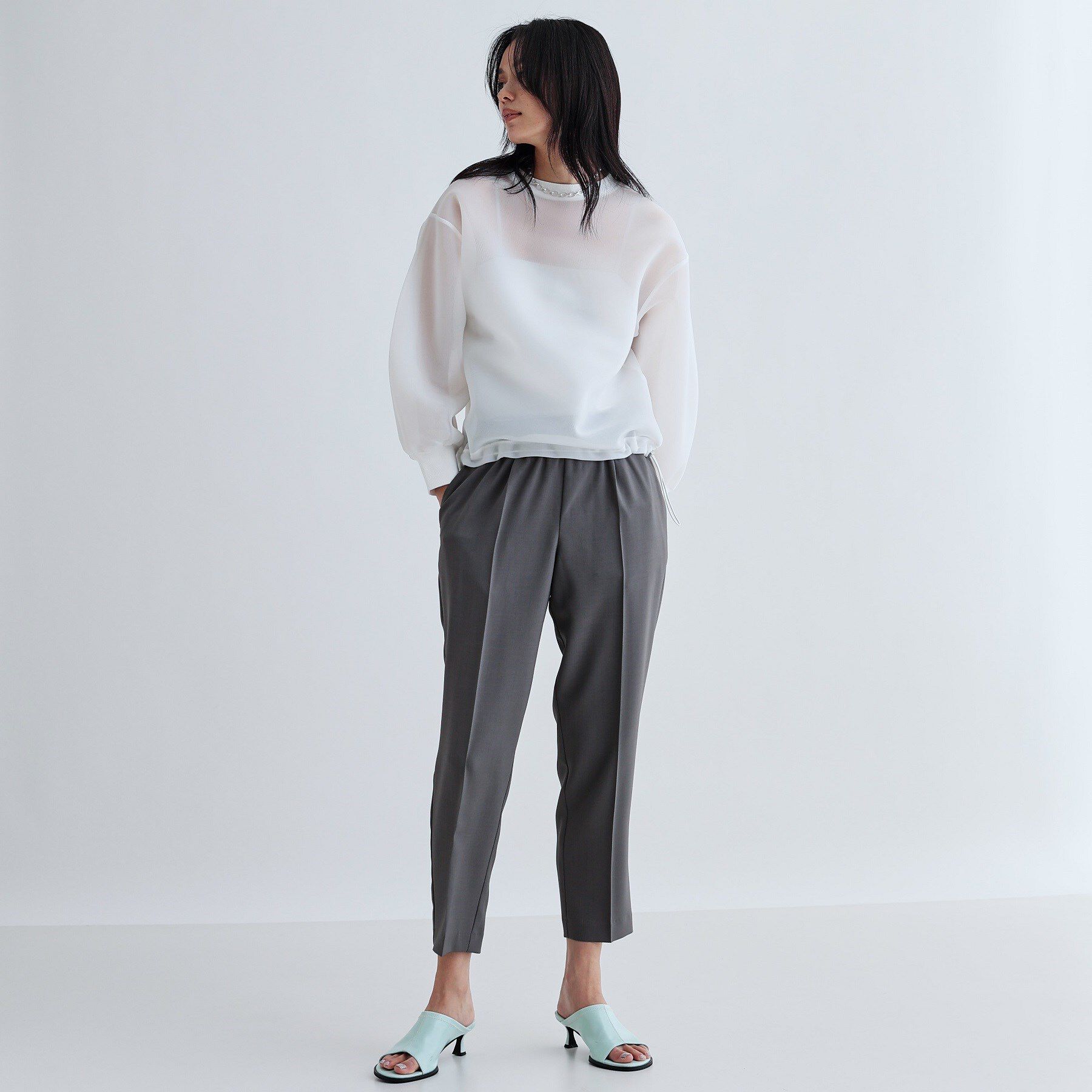 GALLEST「【接触冷感／セットアップ対応】イージーテーパードパンツ【通勤・セレモニー】」|その他|