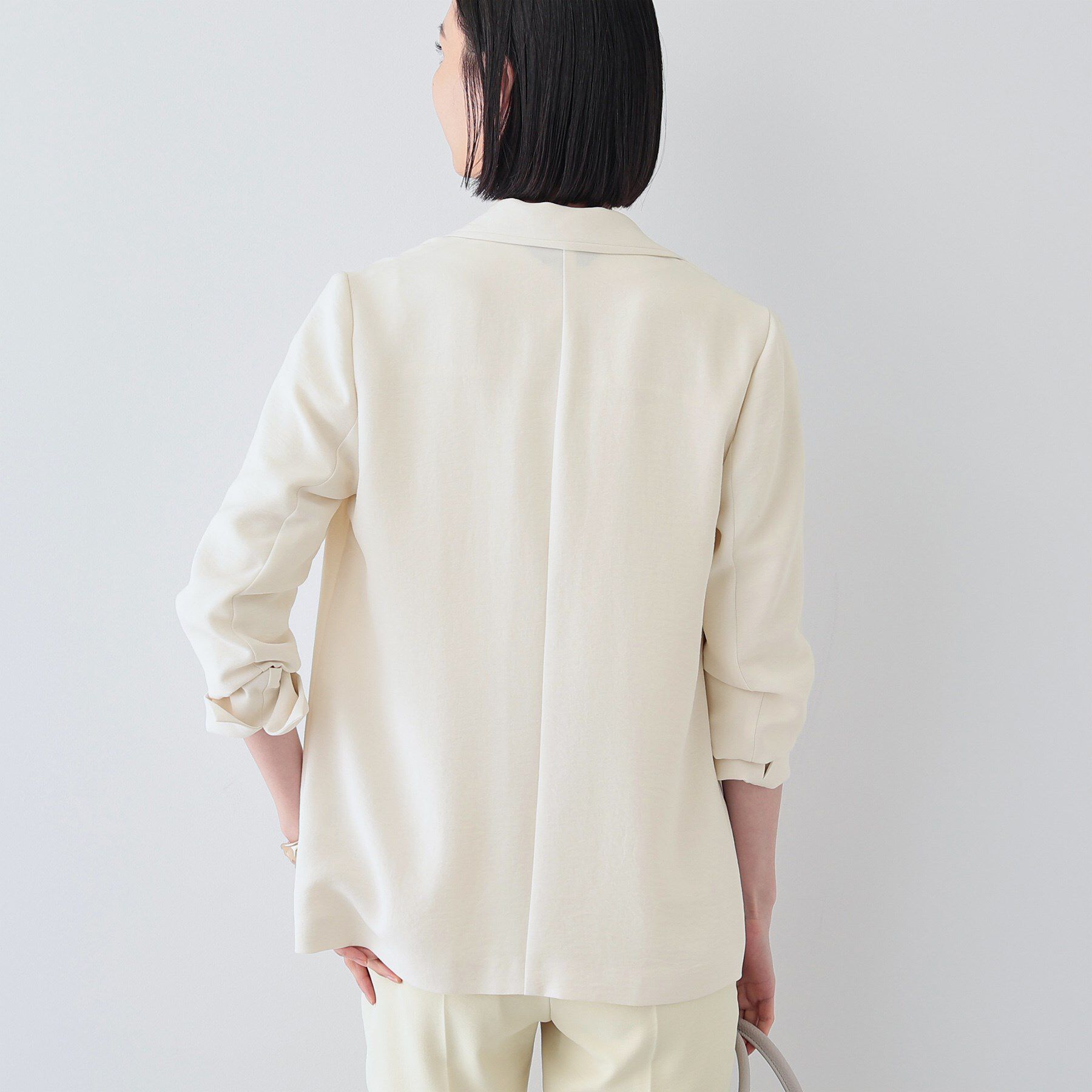 INDIVI「【着る日傘/遮熱/UVケア】ナローテーラードカラージャケット」|スーツ|