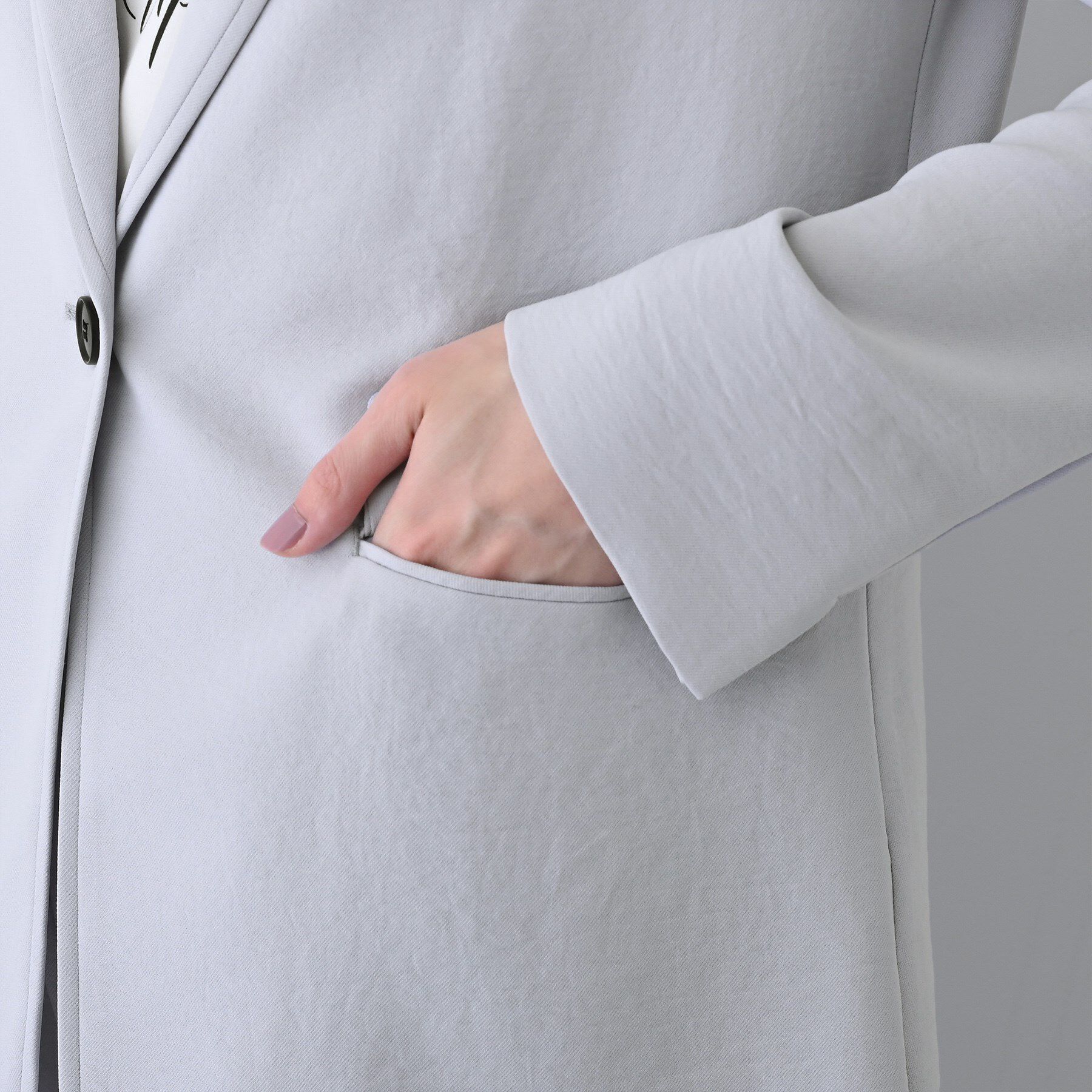 INDIVI「【着る日傘/遮熱/UVケア】ナローテーラードカラージャケット」|スーツ|