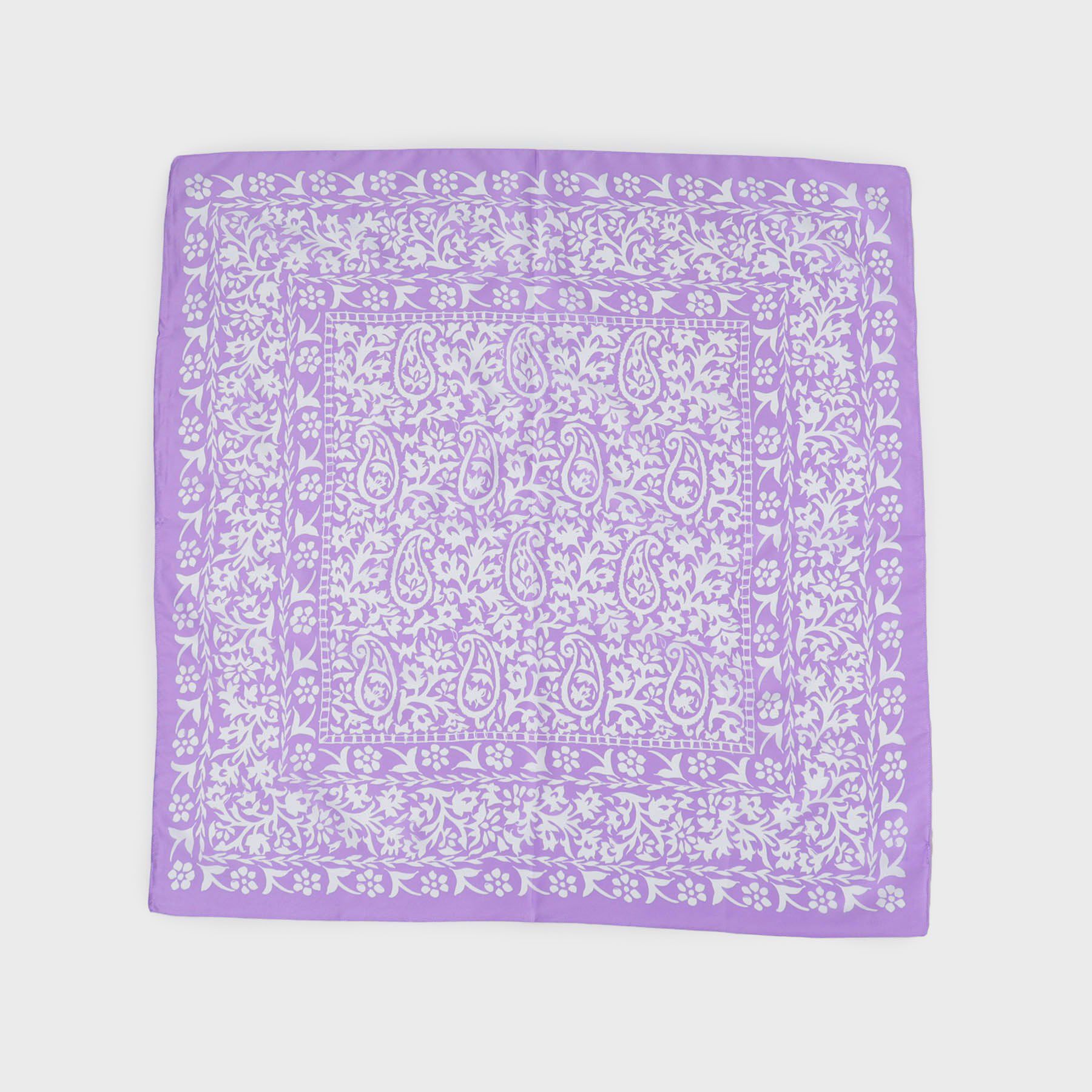 INDIVI「【90cm四方】ボタニカル柄大判スカーフ」|バンダナ・スカーフ|