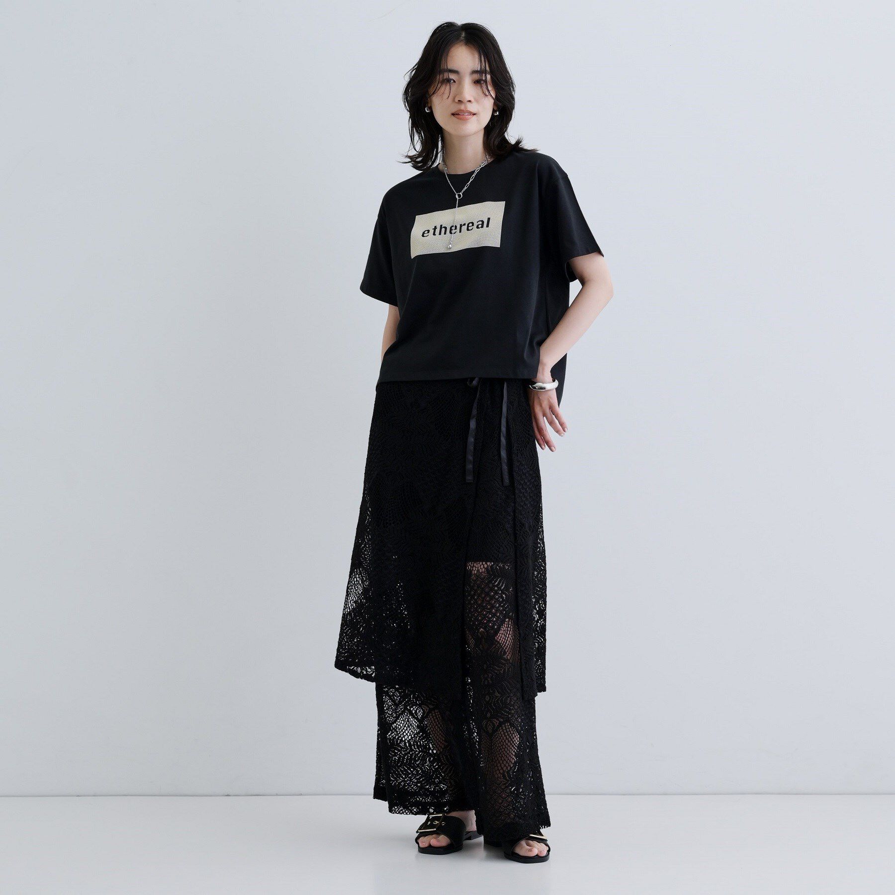 GALLEST「シリコンロゴプリントT」|Tシャツ・カットソー|