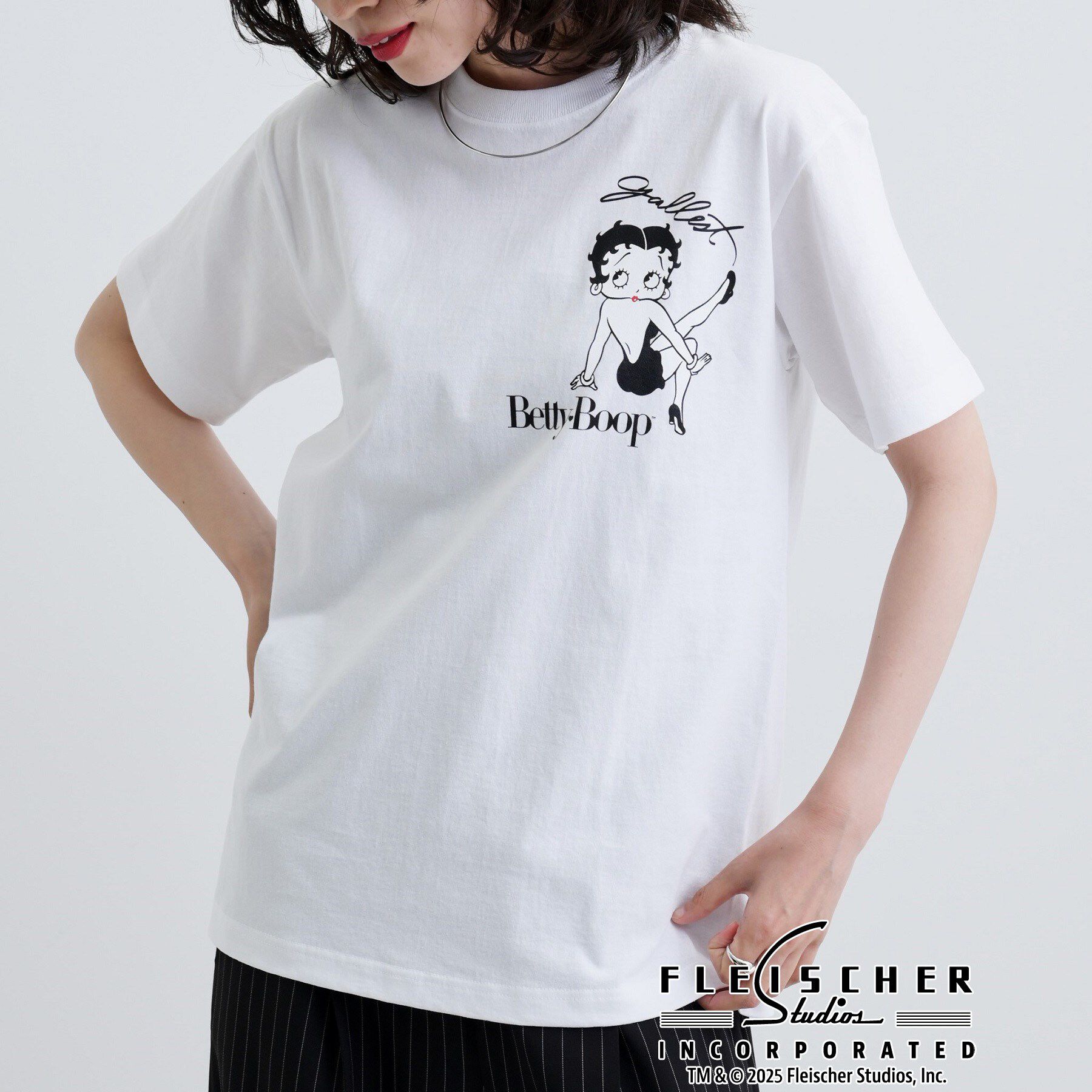 GALLEST「【Betty Boop(TM)】サイドプリントTシャツ」|Tシャツ・カットソー|