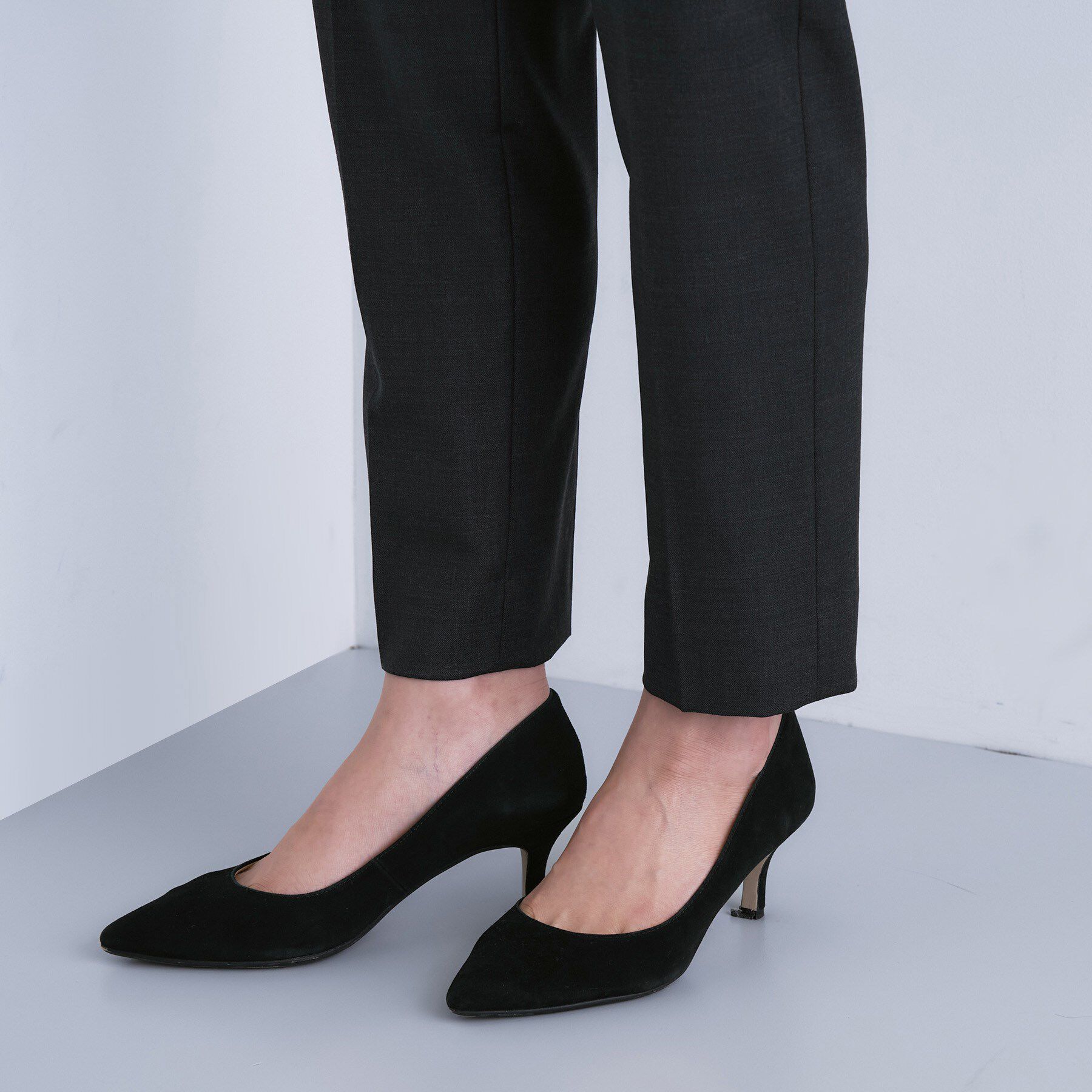 INDIVI「【日本製／スーツ／通勤】シルクウールストレッチ テーパードパンツ」|その他|