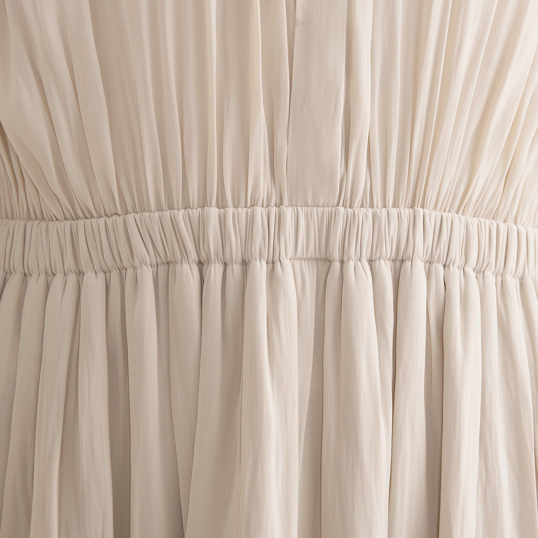 INDIVI「【洗える】ギャザーフレアワンピース」|ワンピース|