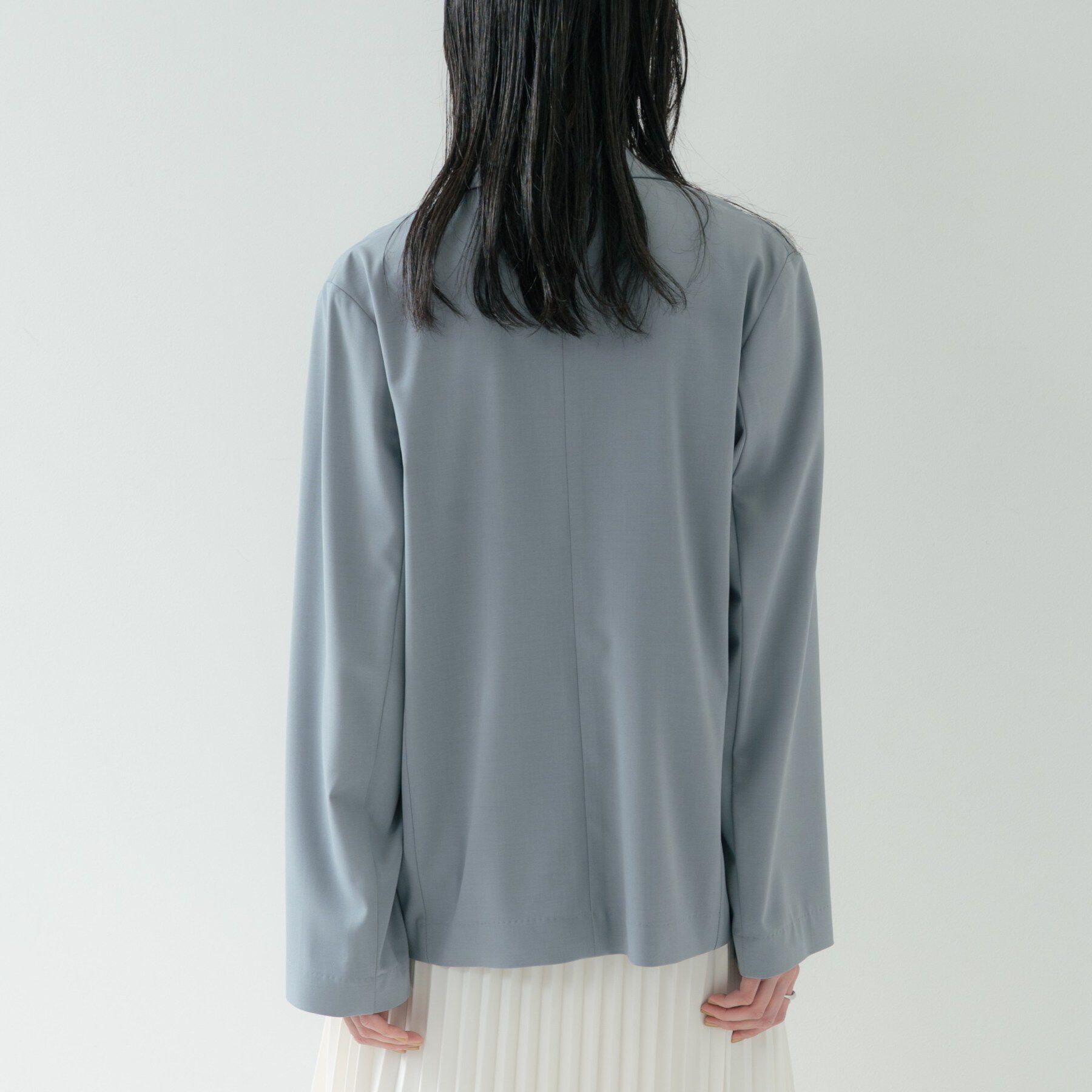 GALLEST「Comfy SET UP｜ダブルブレストイージージャケット【セットアップ対応／通勤／カセット服／接触」|テーラードジャケット|