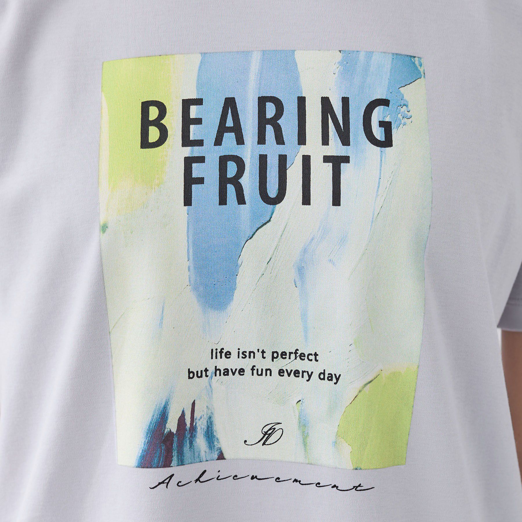 INDIVI「【UVケア／選べるグラフィック】スムースジャージTシャツ」|Tシャツ・カットソー|