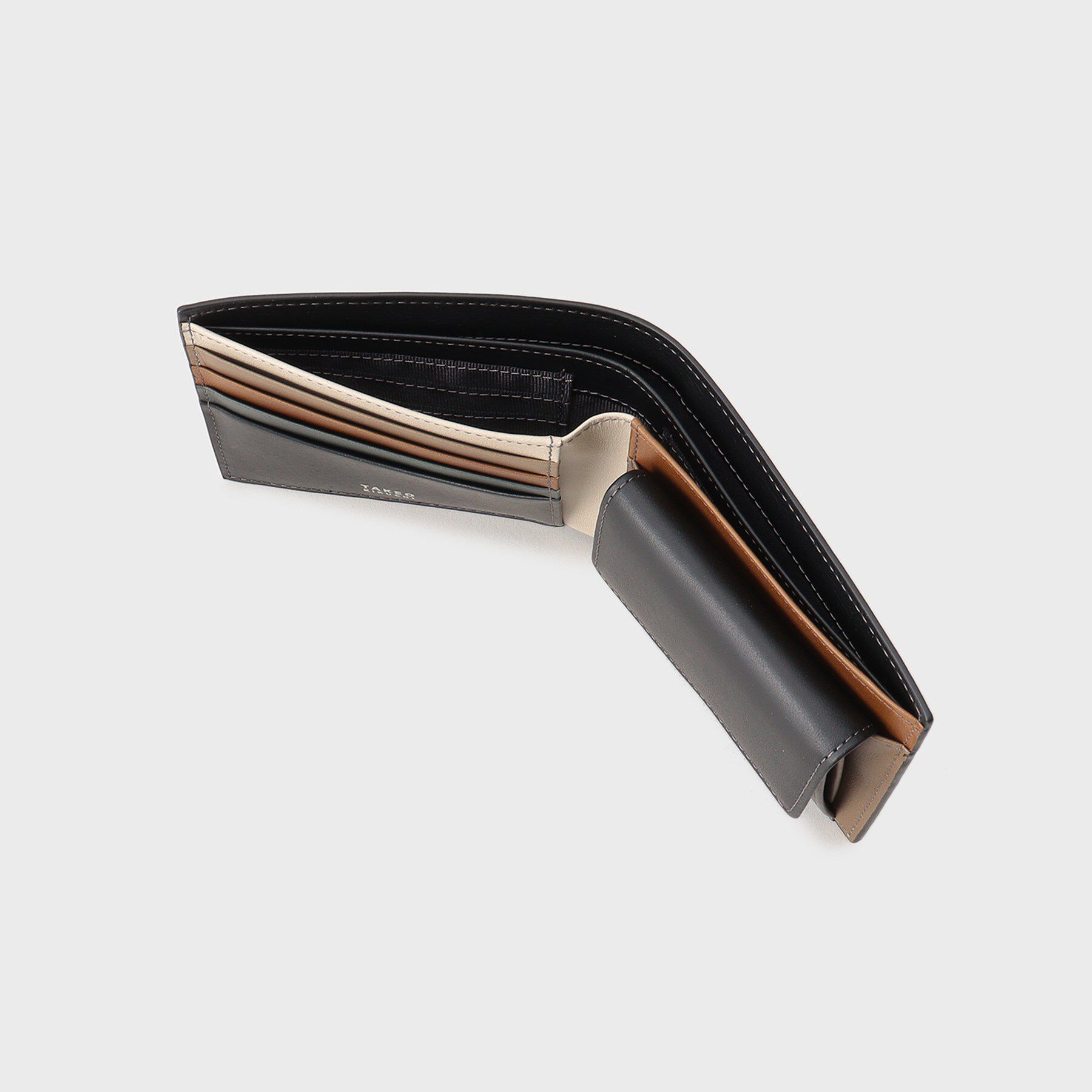 TAKEO KIKUCHI「アンティーク調レザー 2つ折り財布」|財布|