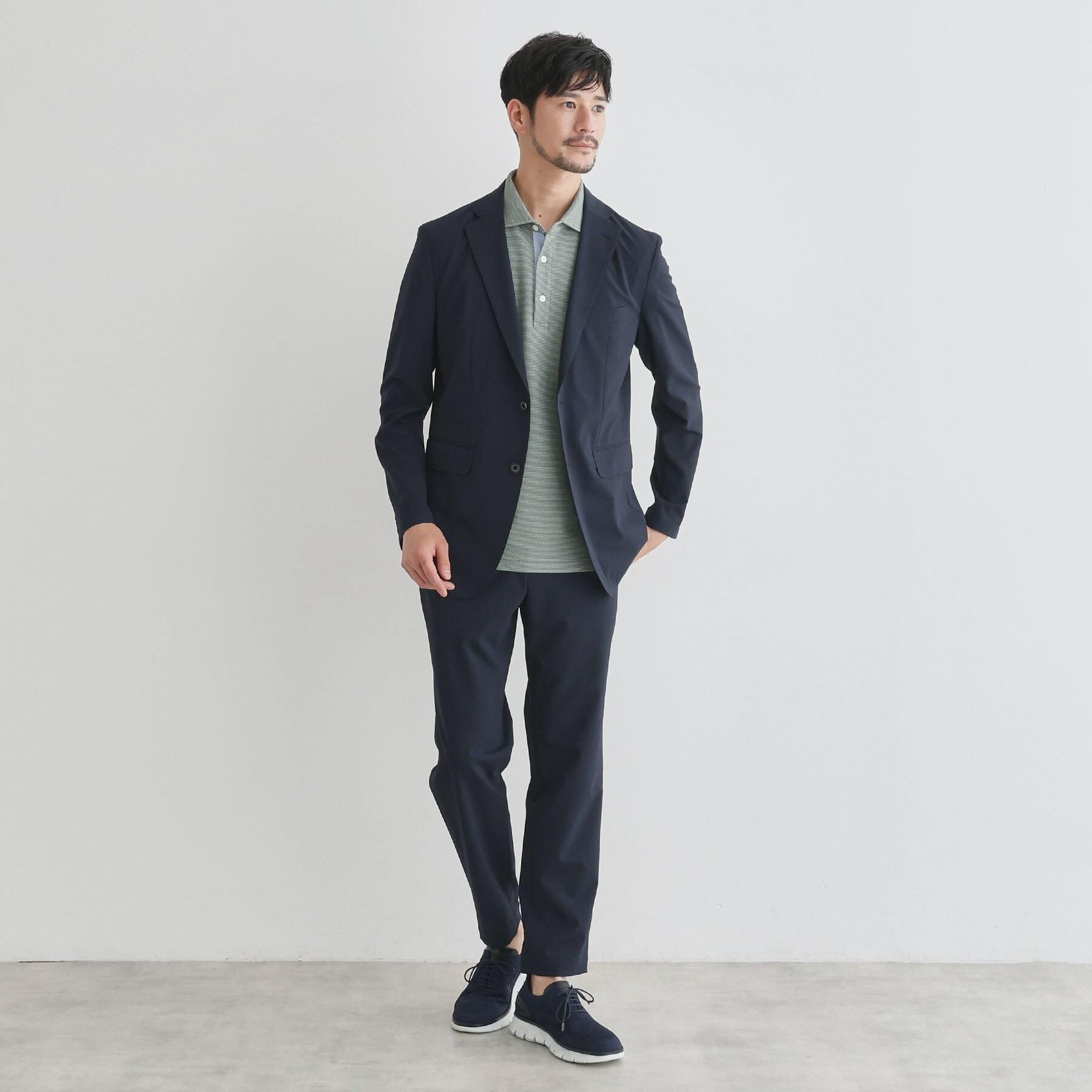 TAKEO KIKUCHI「【LIMITED】吸水速乾セットアップ／背抜きジャケット＆イージーパンツ」|スーツ|