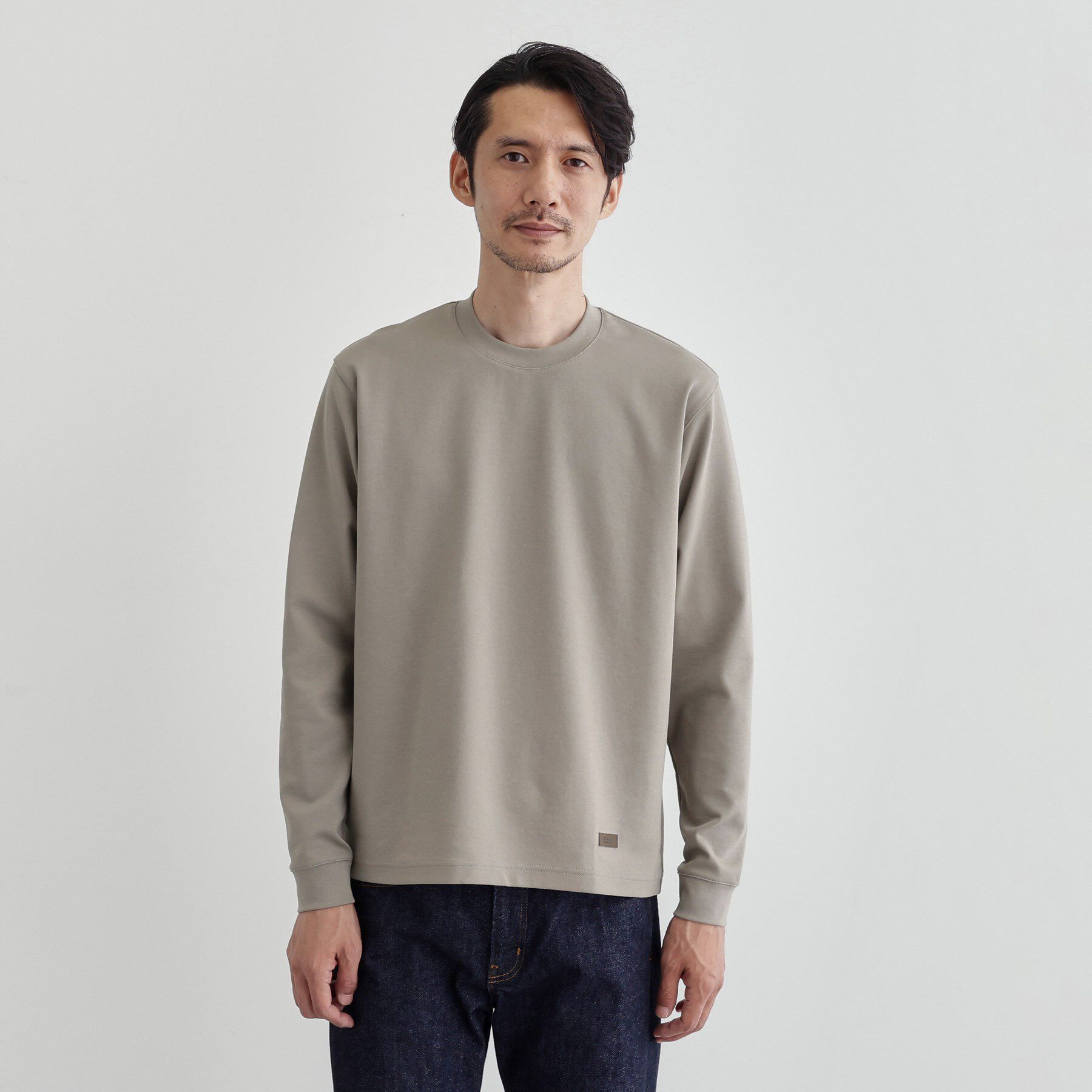 TAKEO KIKUCHI「ストレッチ テーラードＴシャツ」|Tシャツ・カットソー|モカブラウン(042