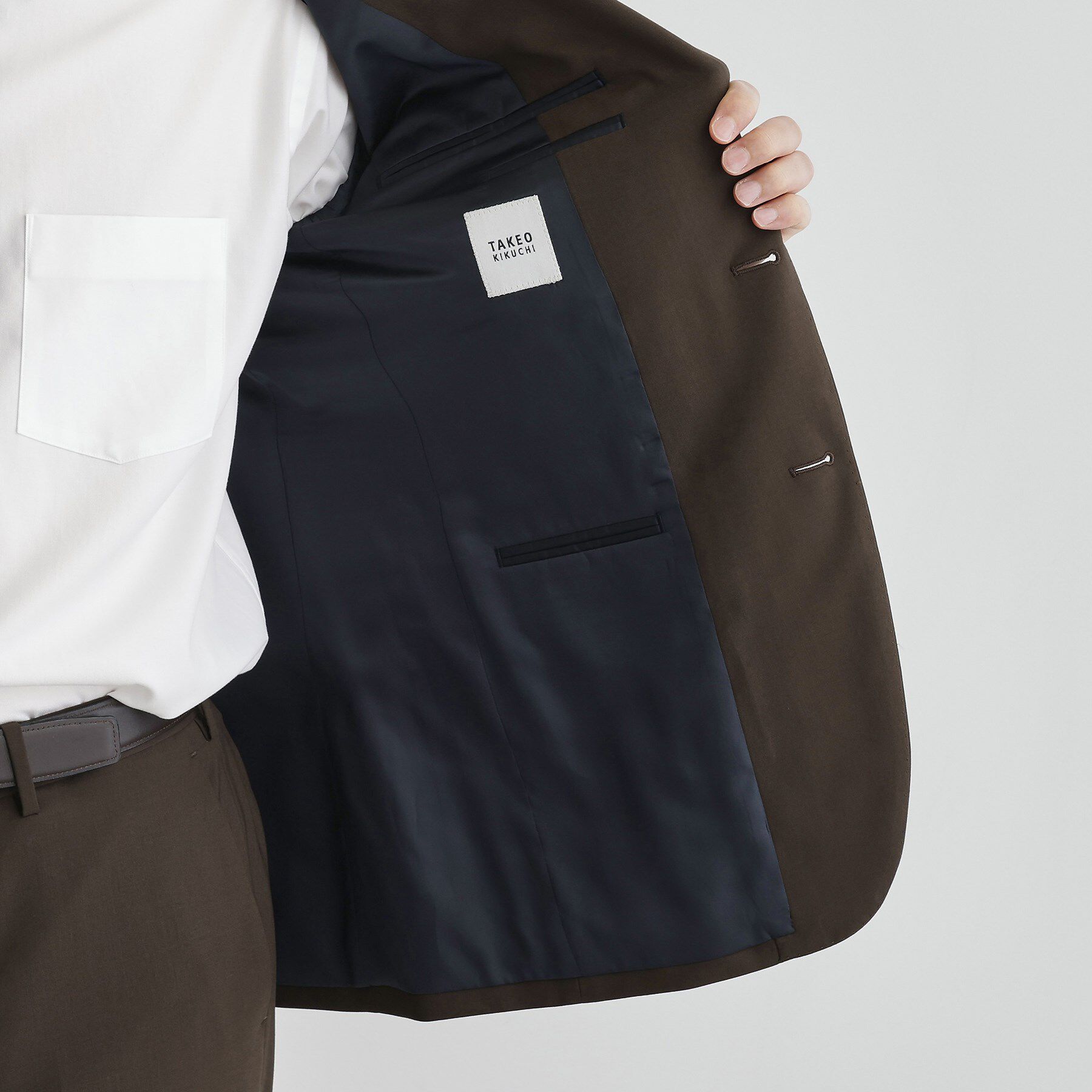 TAKEO KIKUCHI「【Begin12月号掲載】コーデュラ（R）トロピカル ストレッチ スーツ」|スーツ|