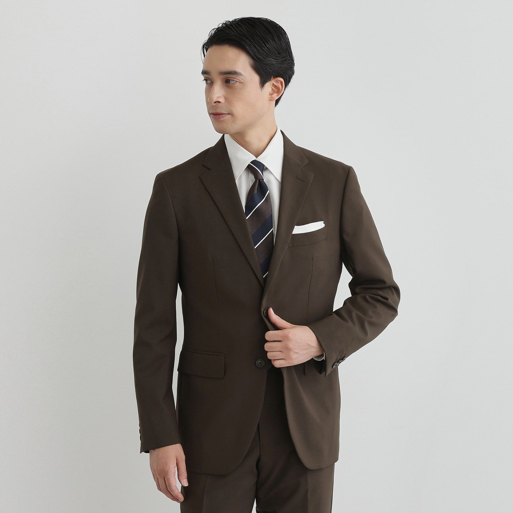 TAKEO KIKUCHI「【Begin12月号掲載】コーデュラ（R）トロピカル ストレッチ スーツ」|スーツ|