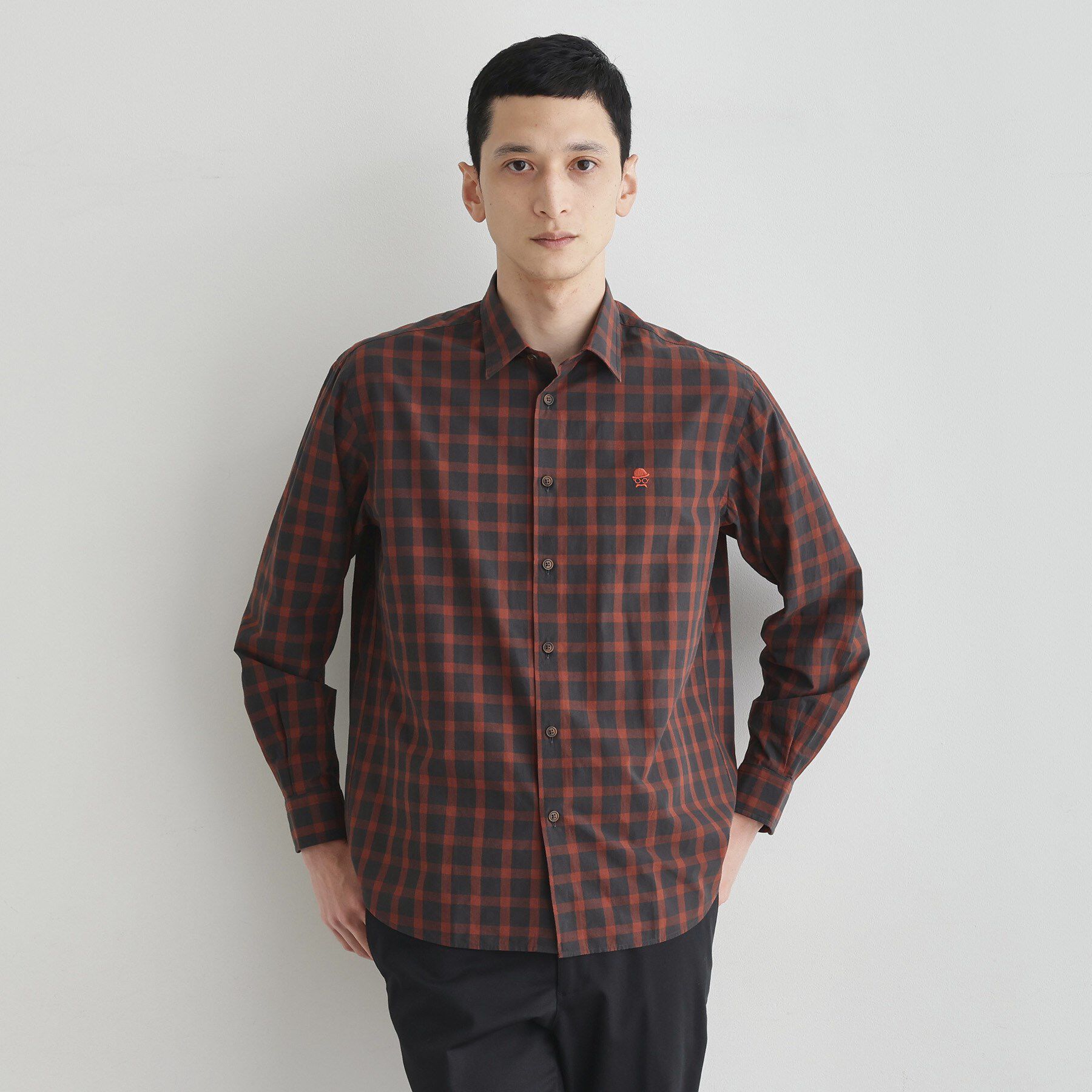 TAKEO KIKUCHI「【LIMITED】ダークチェック長袖シャツ」|シャツ・ブラウス|