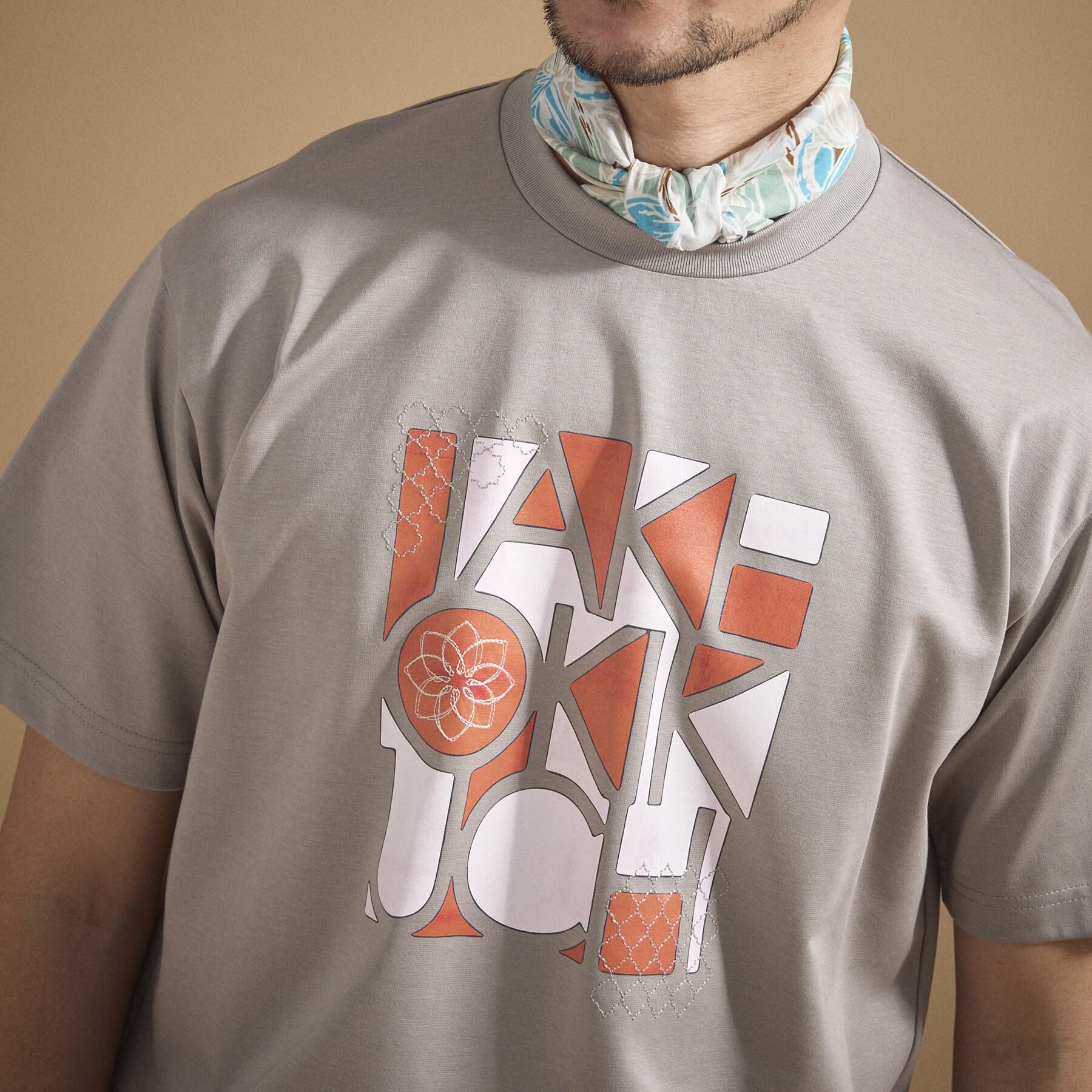 TAKEO KIKUCHI「ロゴグラフィック プリントTシャツ」|Tシャツ・カットソー|