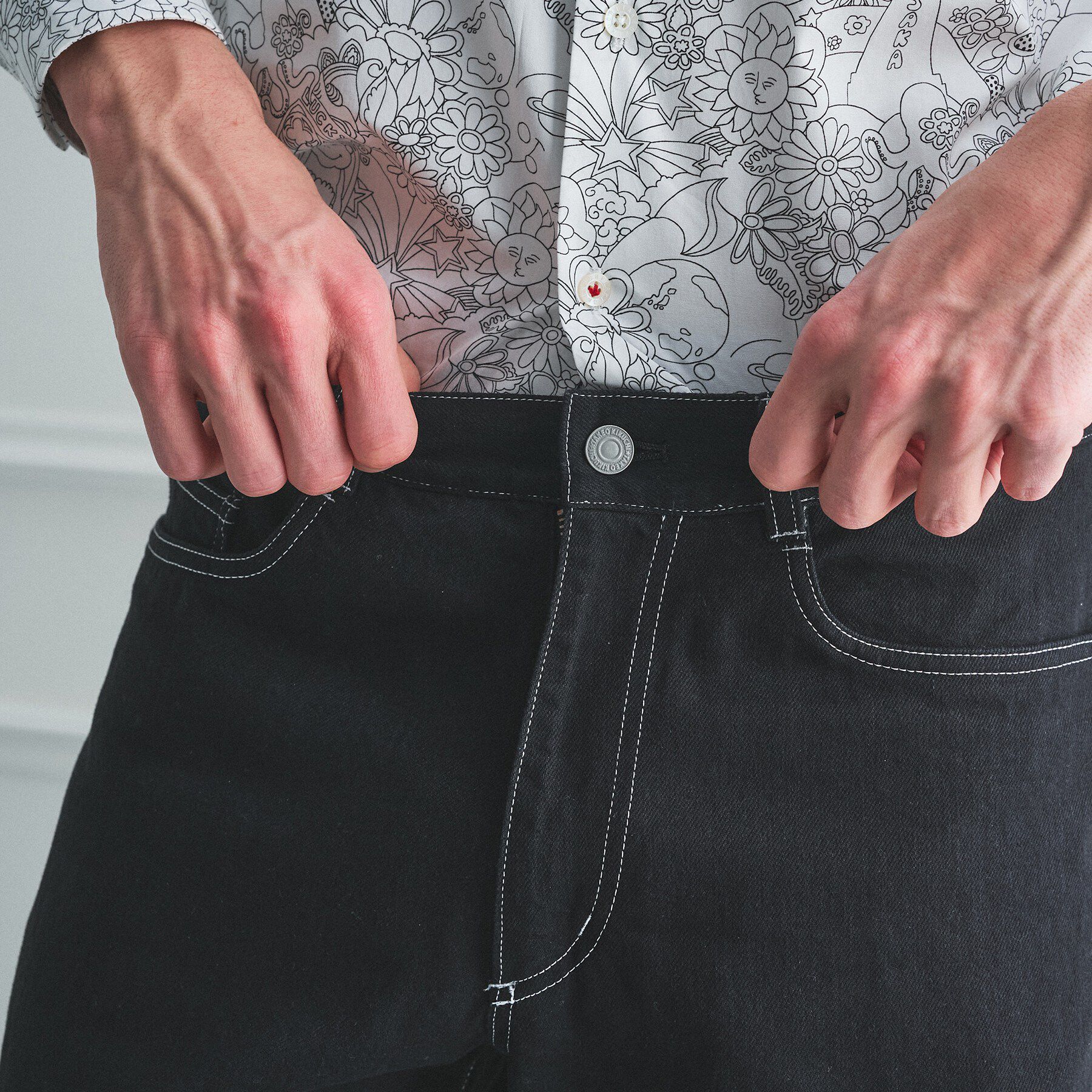 TAKEO KIKUCHI「【BOWLER HAT LABEL】エクスプローラー 11ozカラーデニム」|デニム|