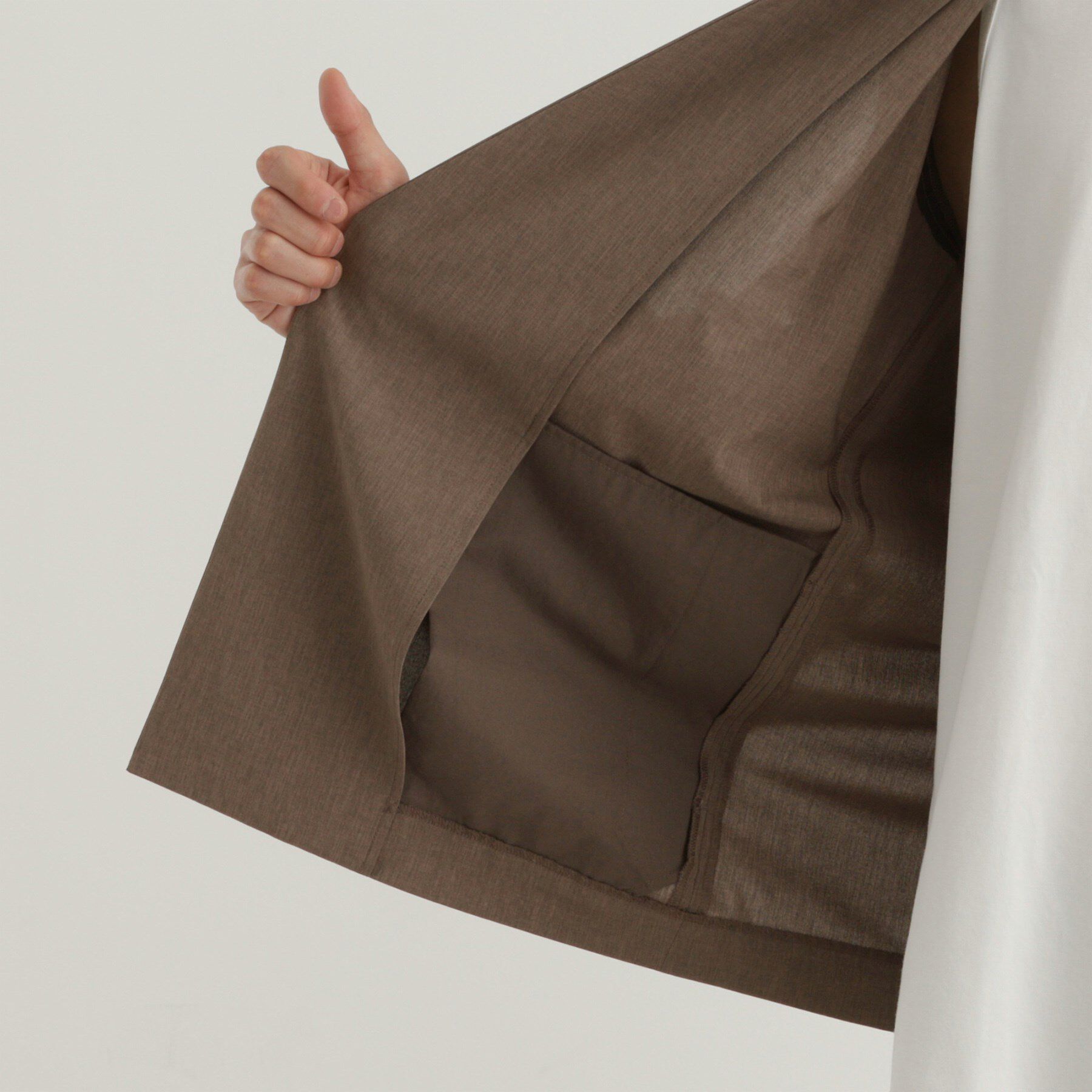 tk.TAKEO KIKUCHI「【吸水速乾】COOLMAX(R)サマーノーカラージャケット/セットアップ対応」|ノーカラージャケット|