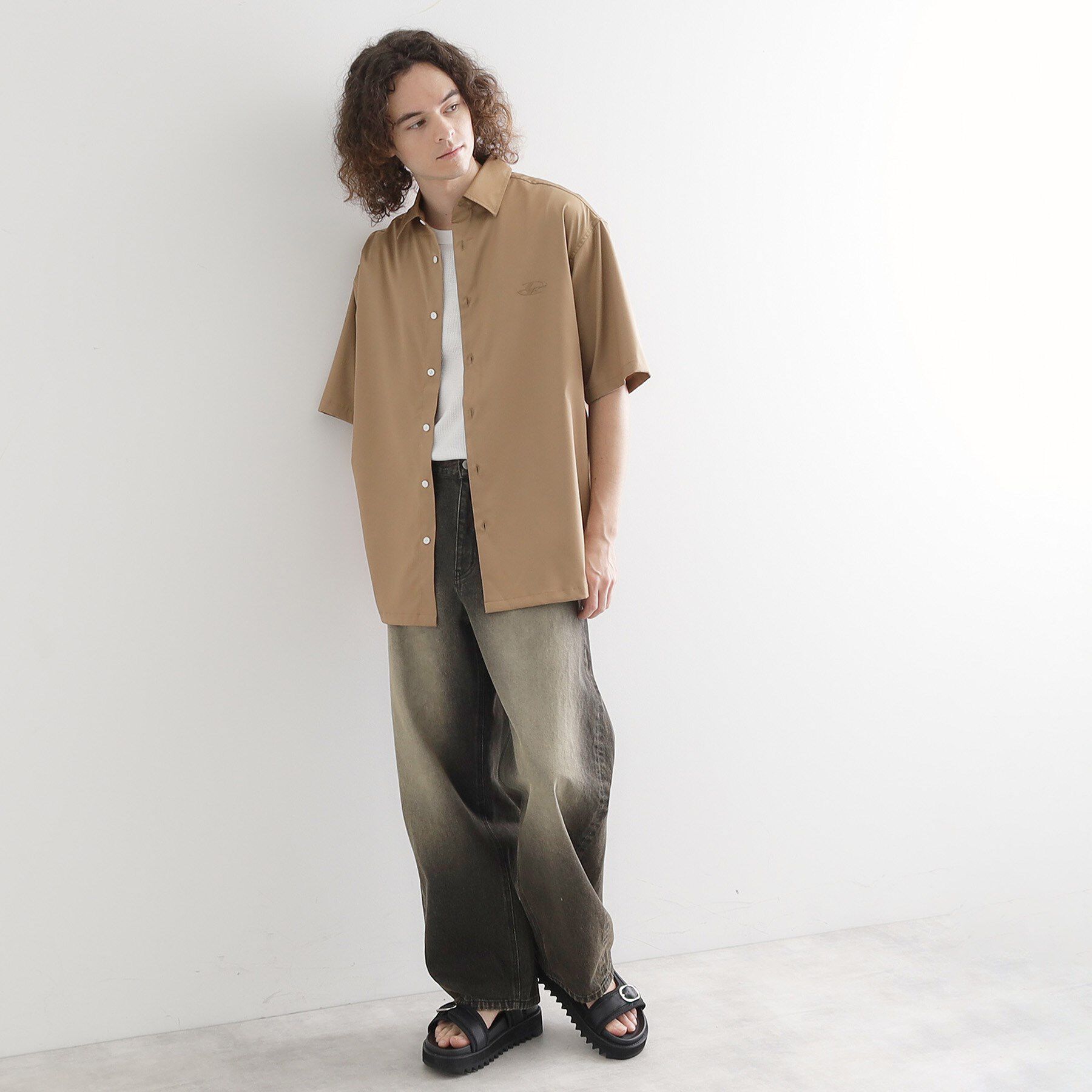 tk.TAKEO KIKUCHI「メタルプリントシャツ」|シャツ・ブラウス|