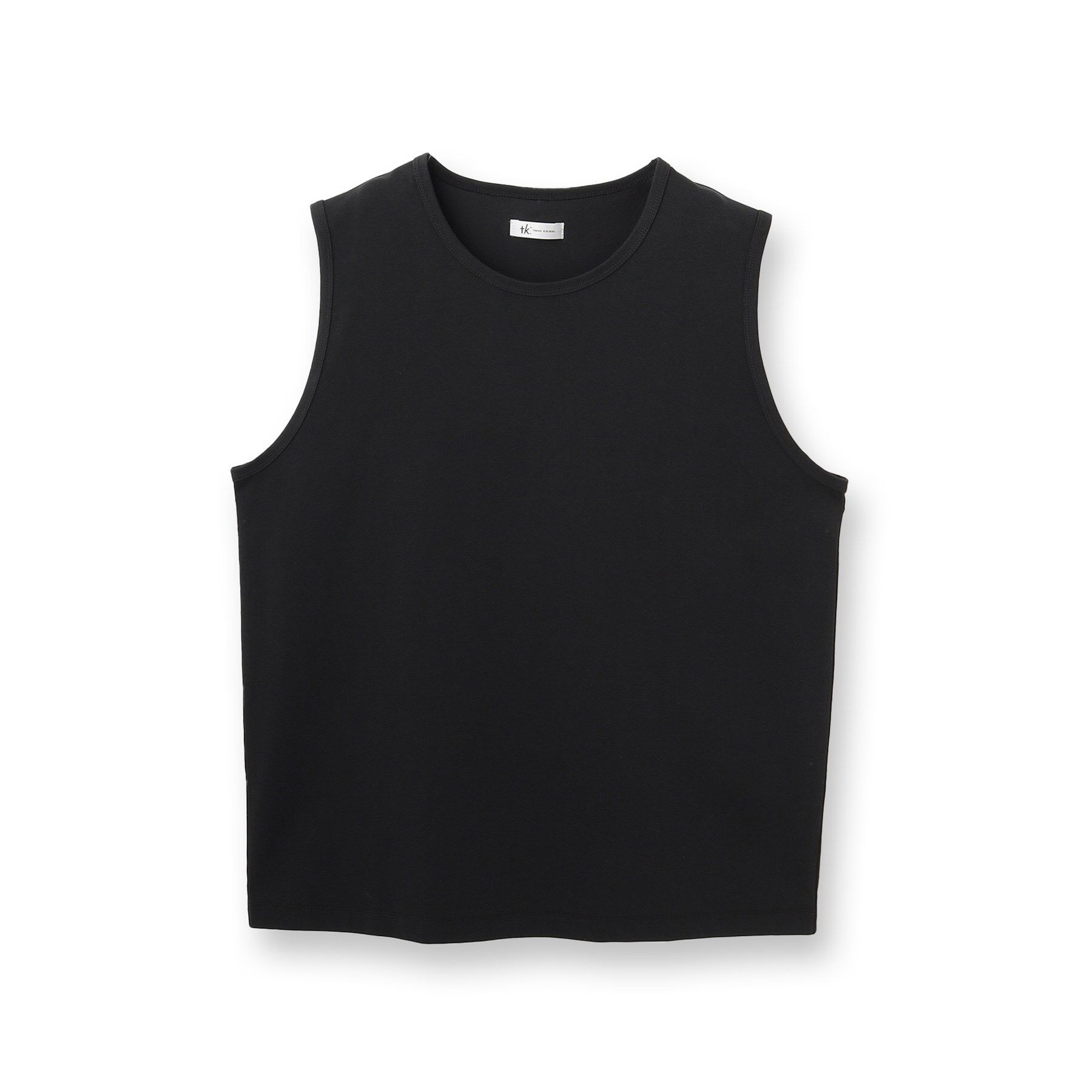 tk.TAKEO KIKUCHI「【接触冷感／UVカット／抗菌】フレンドリークールノースリーブカットソー」|Tシャツ・カットソー|
