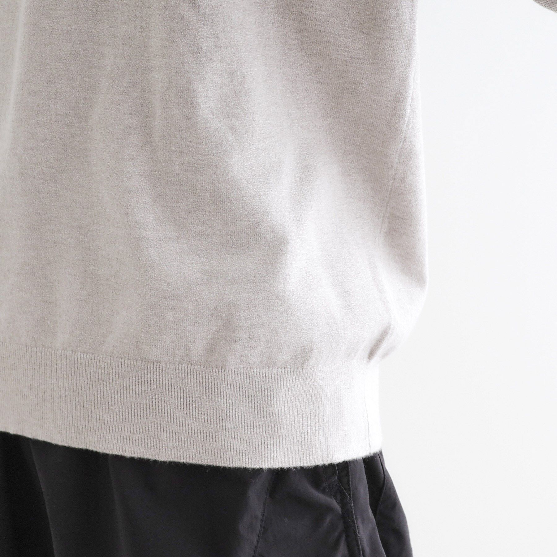 tk.TAKEO KIKUCHI「ハイゲージスキッパーコンパクトポロニット」|ニット・セーター|