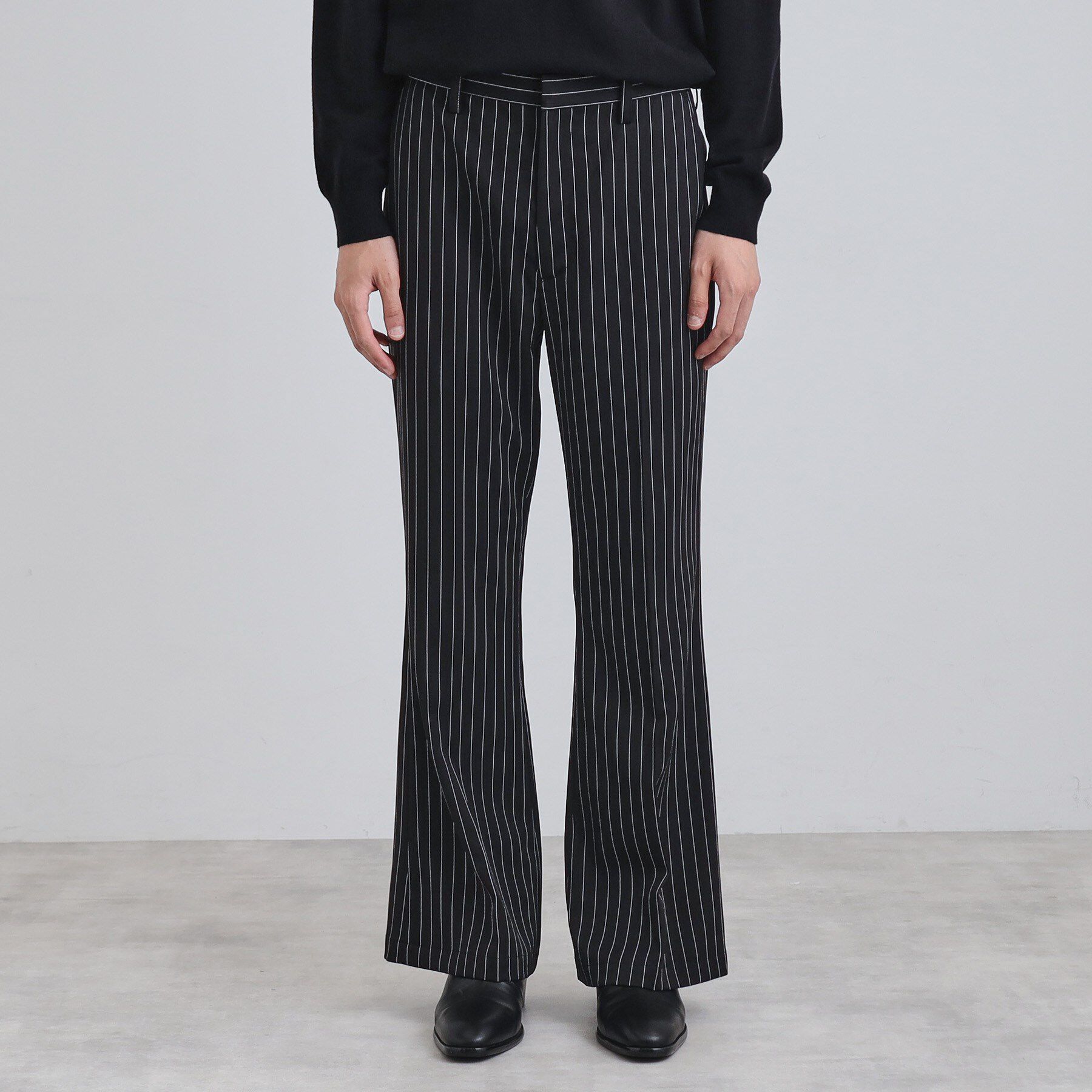 tk.TAKEO KIKUCHI「ピンストライプフレアスラックス」|その他|